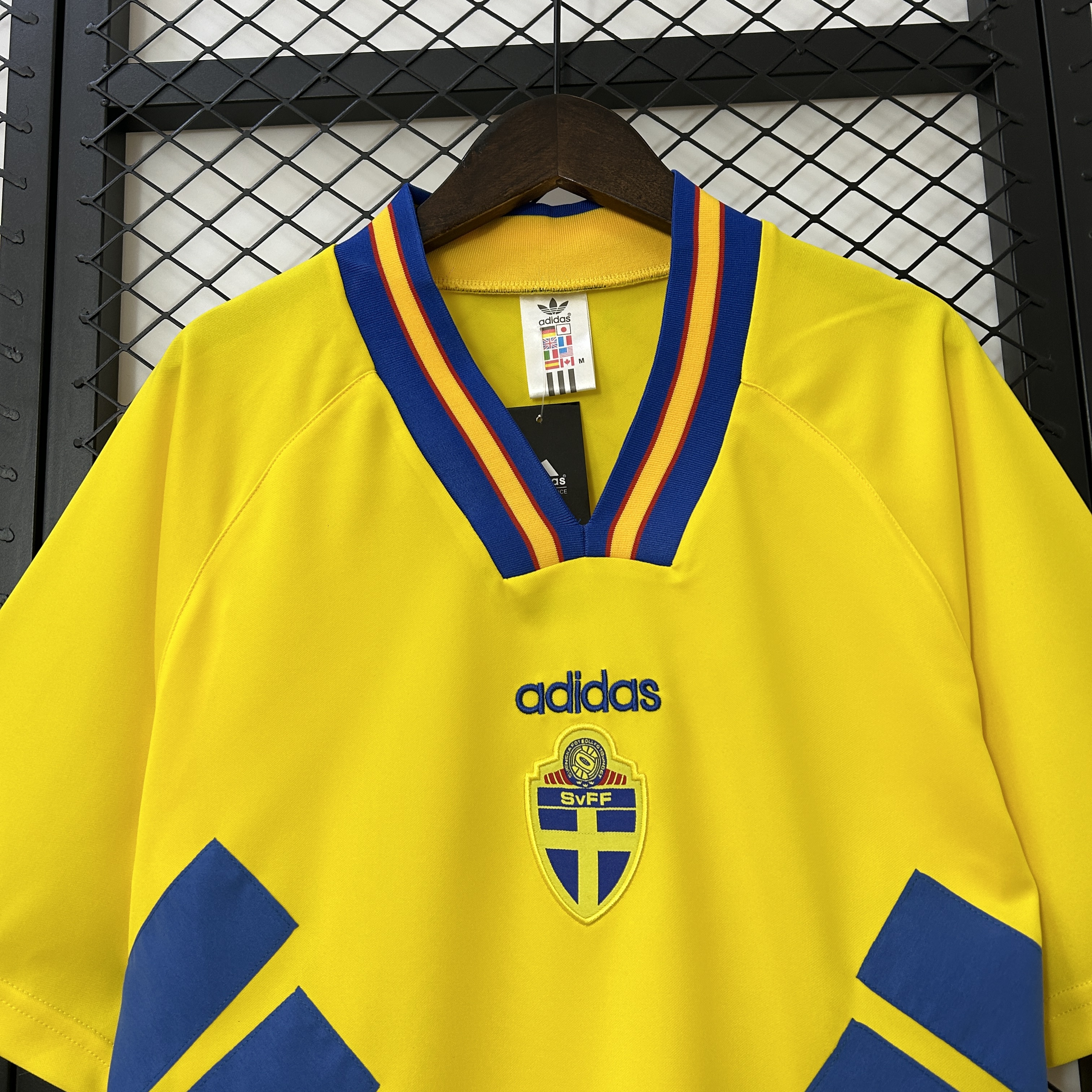 AlphaJersey-Retro Sweden 1994 Home Jersey