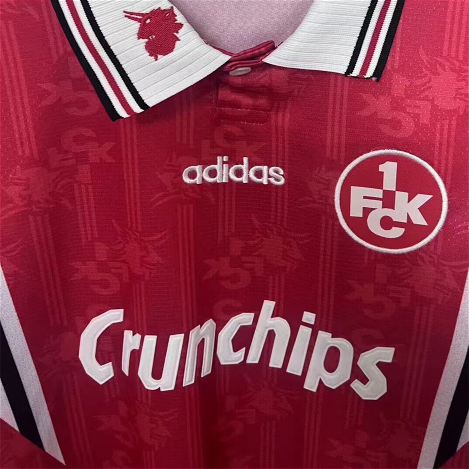 AlphaJersey-Retro Kaiserslautern 1997-98 Home Jersey - Fans Version