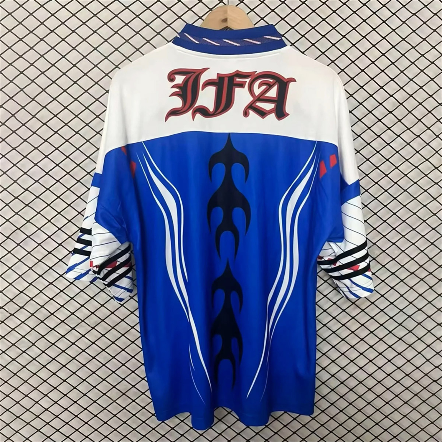 AlphaJersey-Japan 2026 Retro Style Blue Jersey - Fans Version