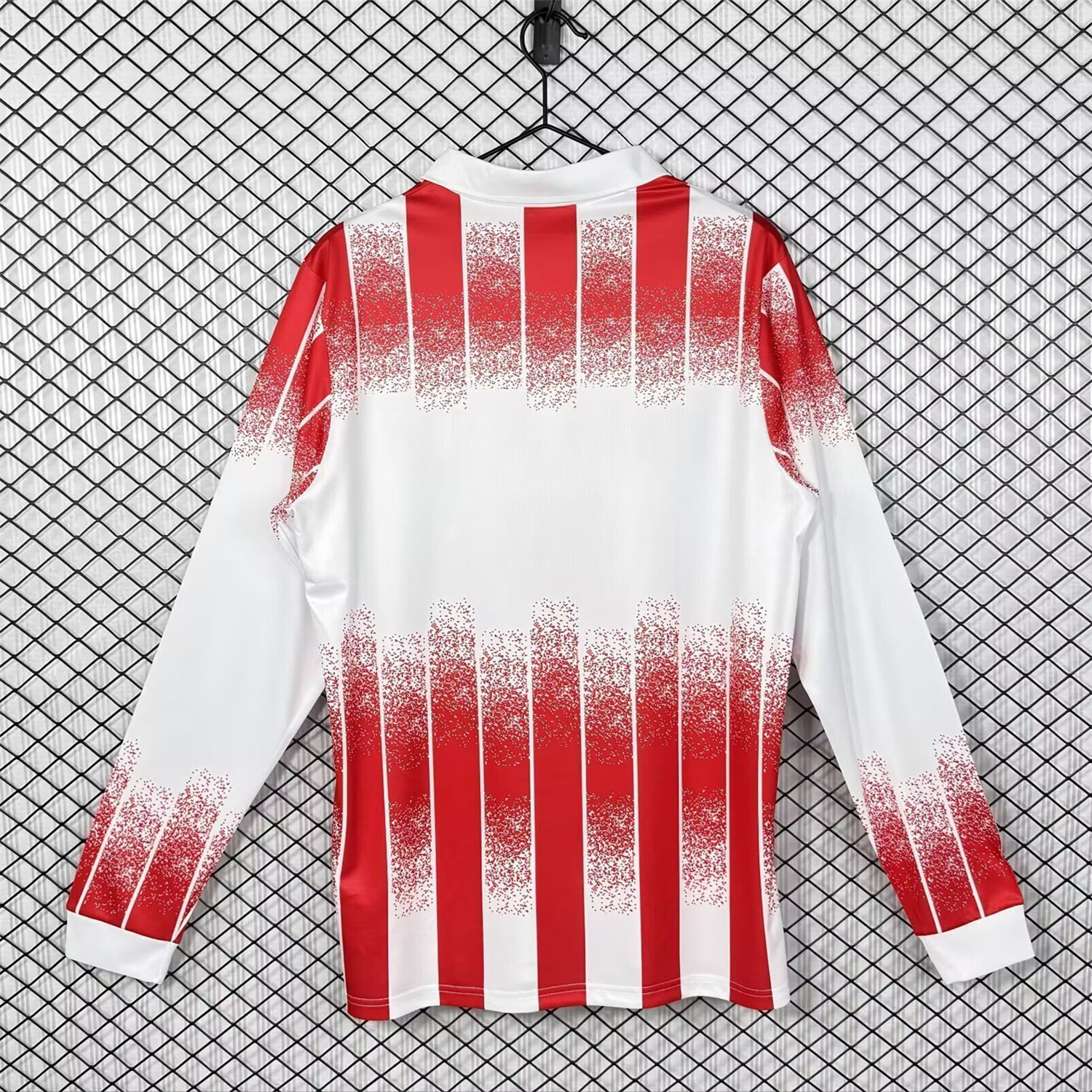 AlphaJersey-Retro AS Cannes 1991-92 Home Long Sleeves Jersey