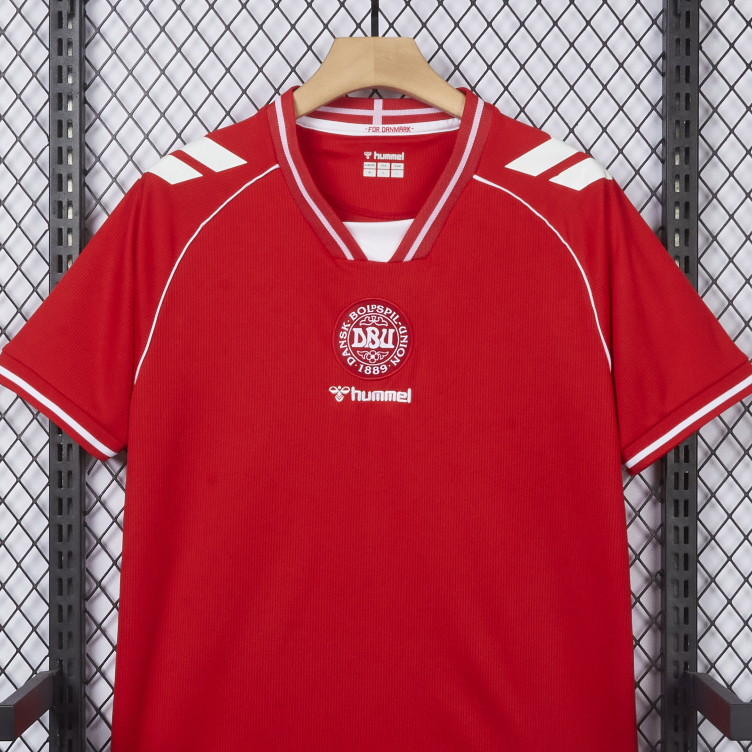 AlphaJersey-Denmark 2026 Home Jersey - Fans Version