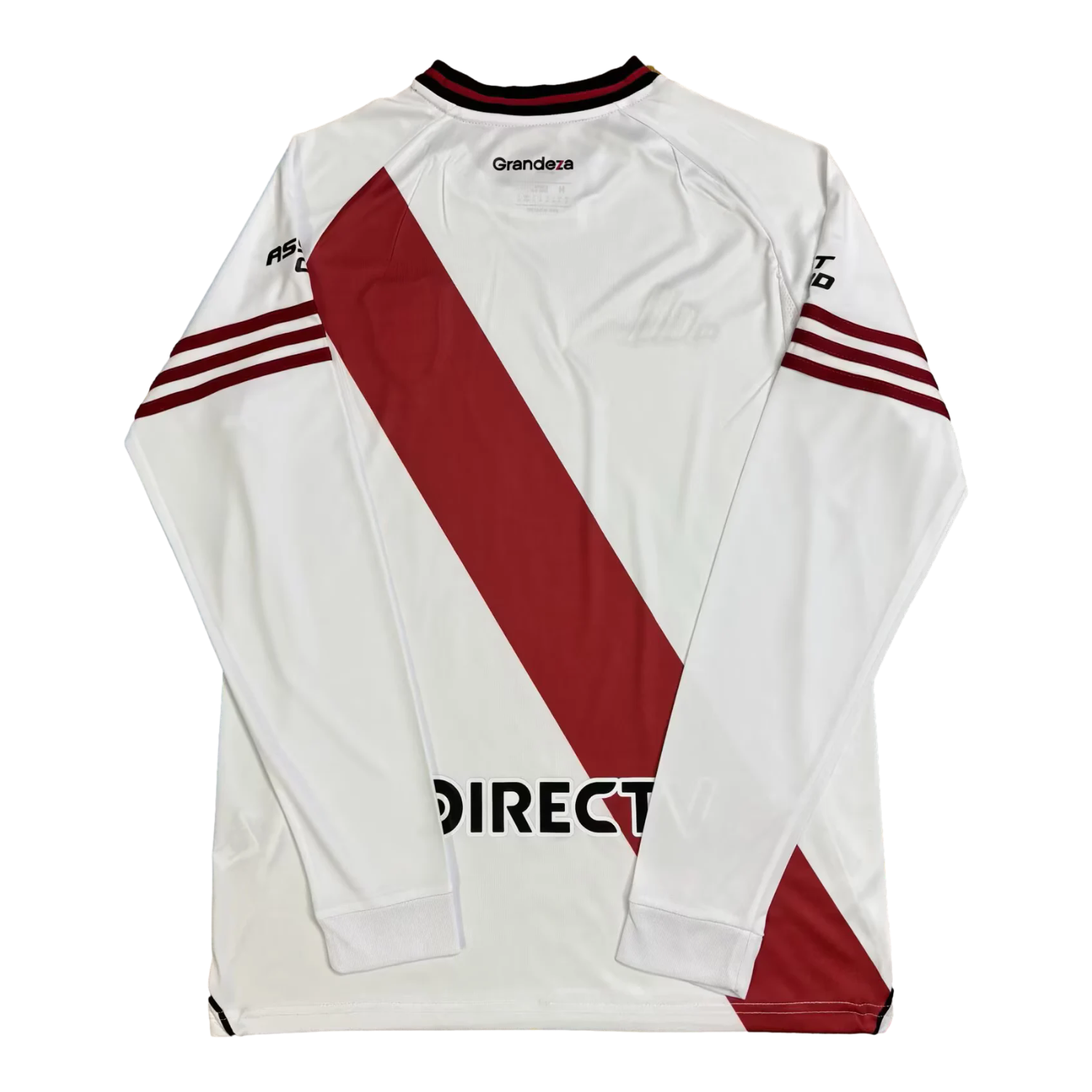 AlphaJersey-River Plate 25-26 Home Unsponsored Long Sleeves Jersey - Fans Version