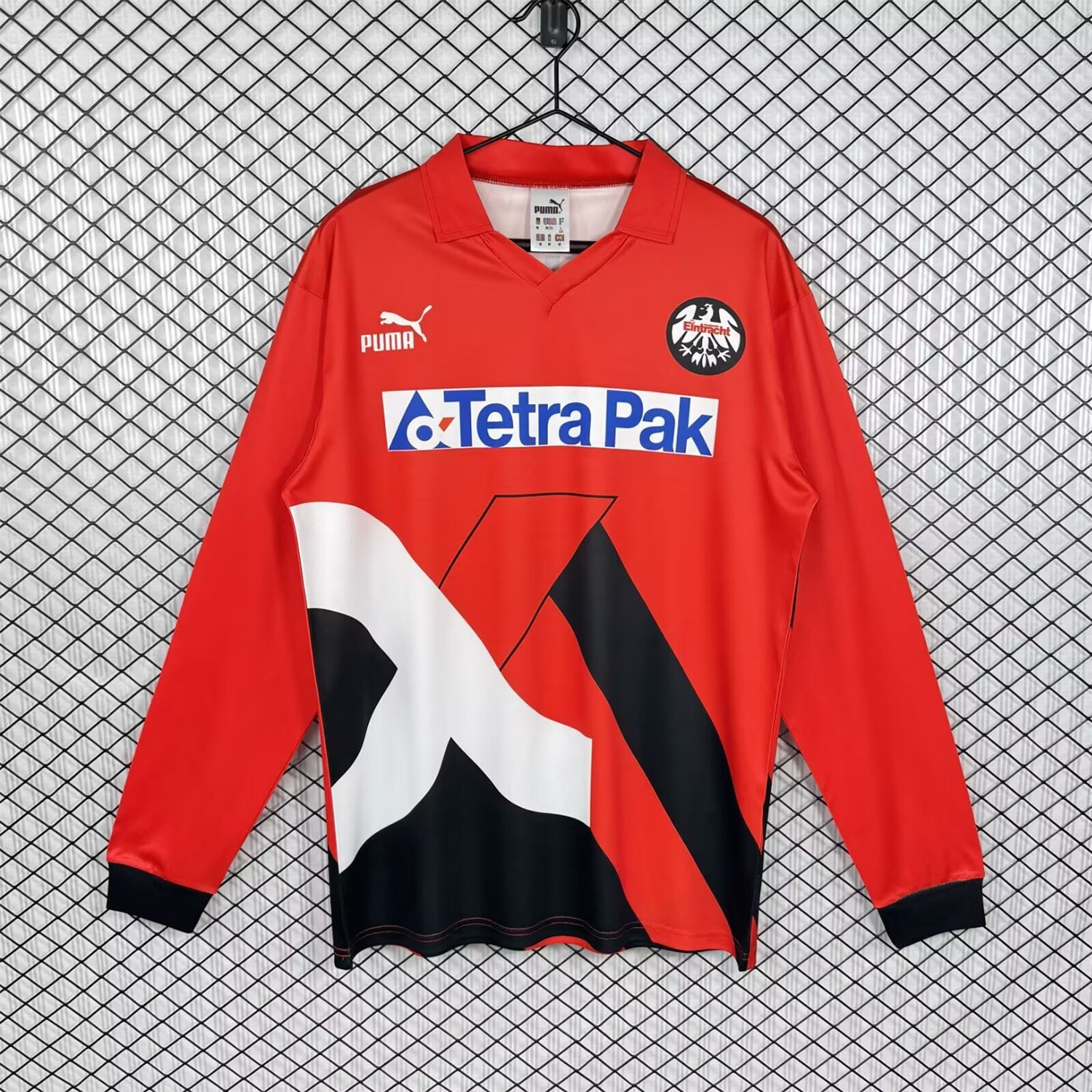 AlphaJersey-Retro Frankfurt 1993-95 Home Long Sleeves Jersey