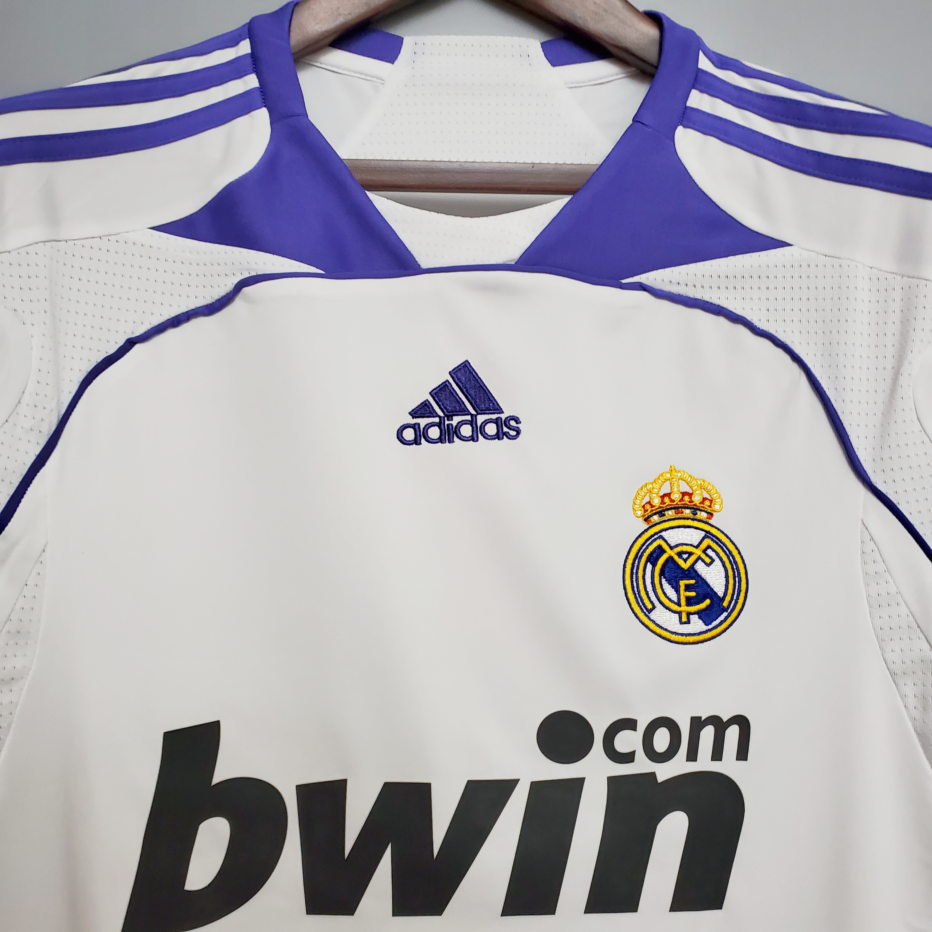 AlphaJersey-Retro Real Madrid 07-08 Home Stadium Jersey