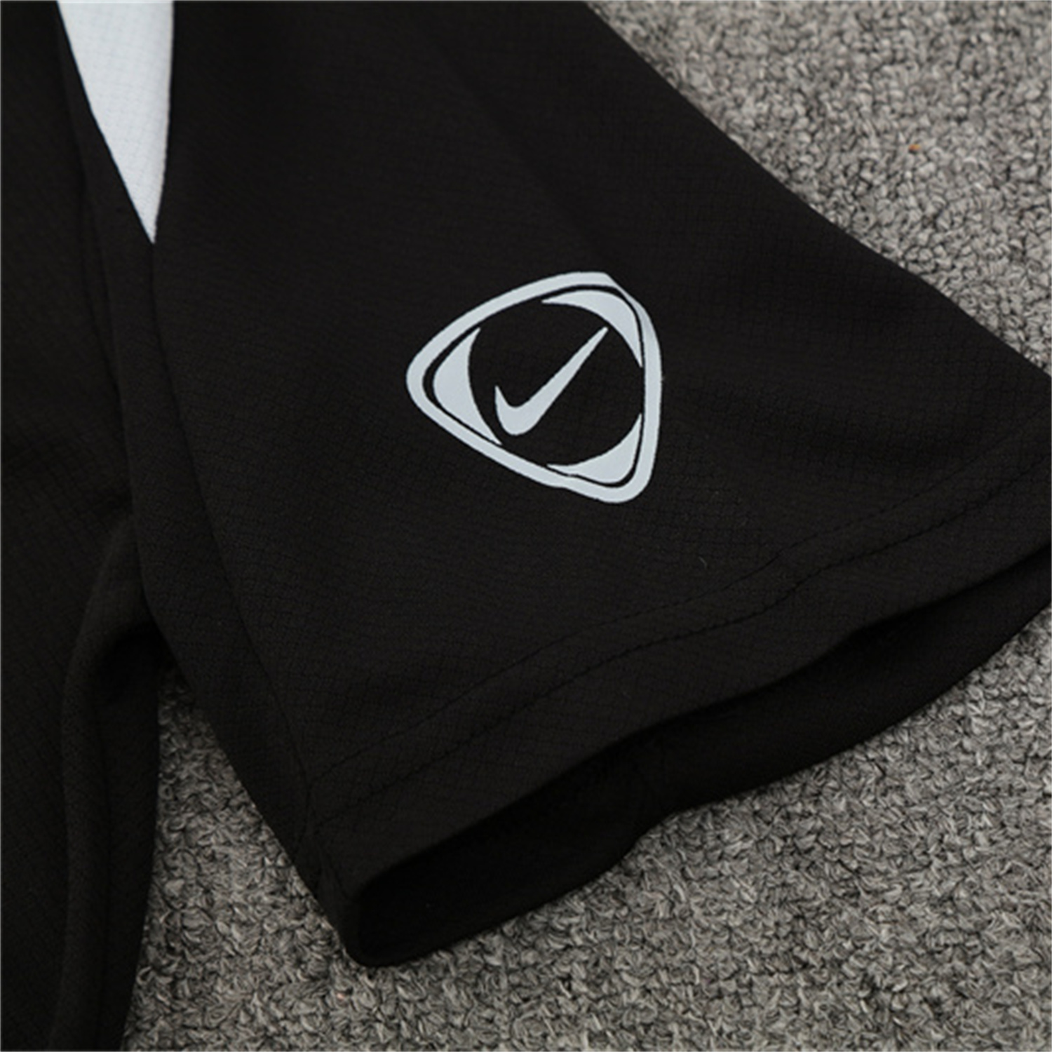 AlphaJersey-C.H.E.L.S.E.A 25-26 Kids Short-Sleeve Training Set - Black Top & Black Shorts