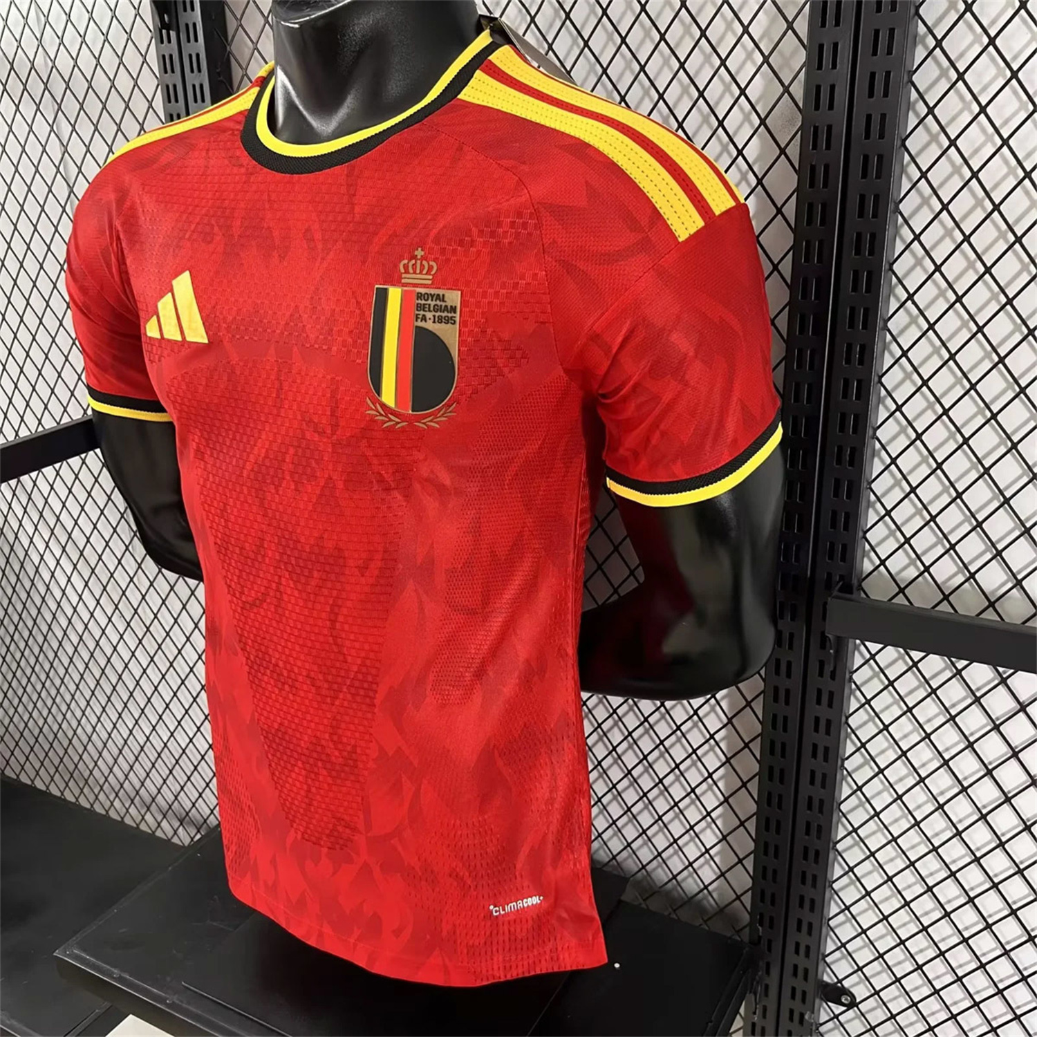 AlphaJersey-Belgium 2026 Home Jersey - Player Version