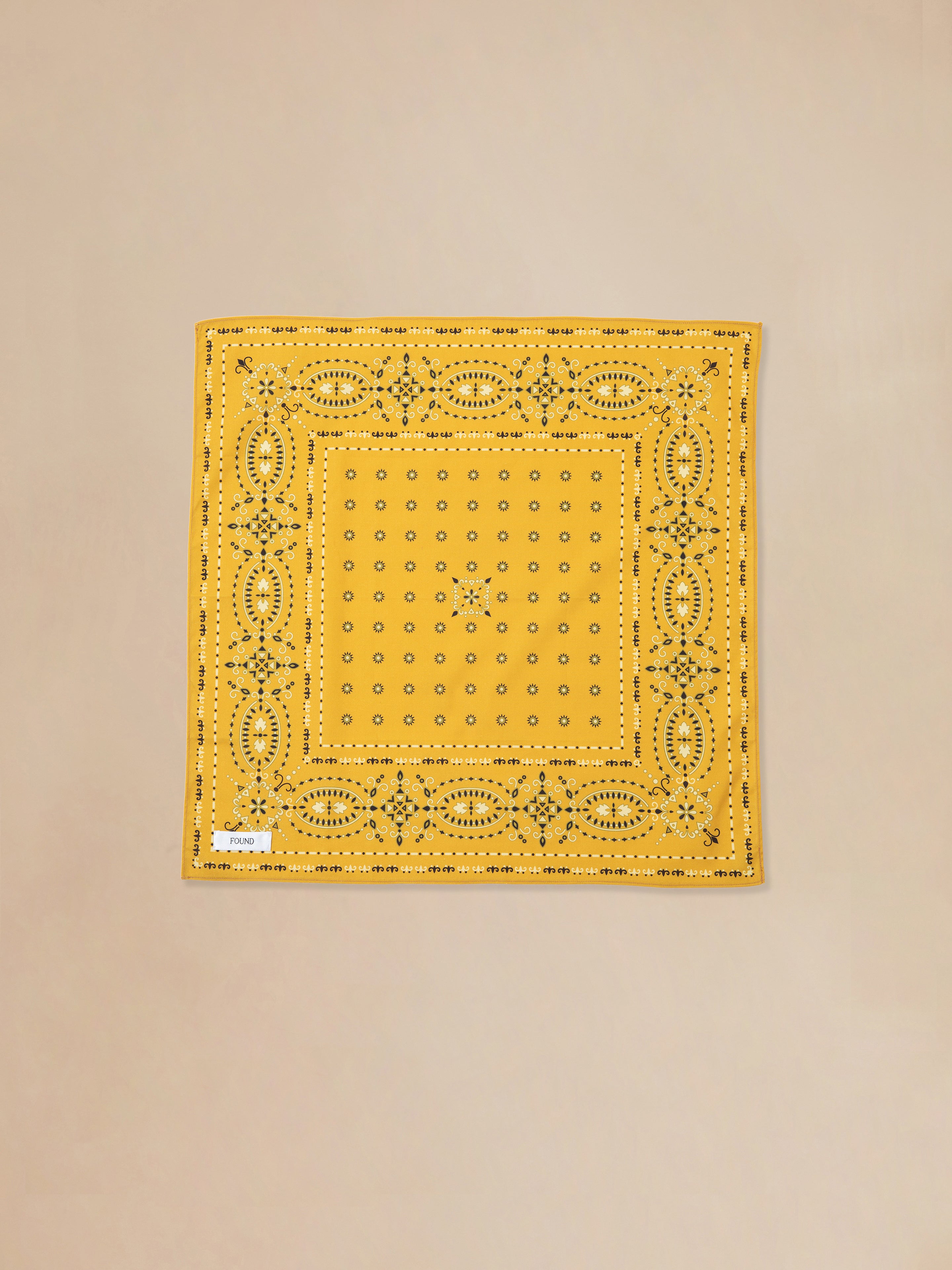 Yellow Western Bandana | Modern Menswear by yycbvcnbmmnbm