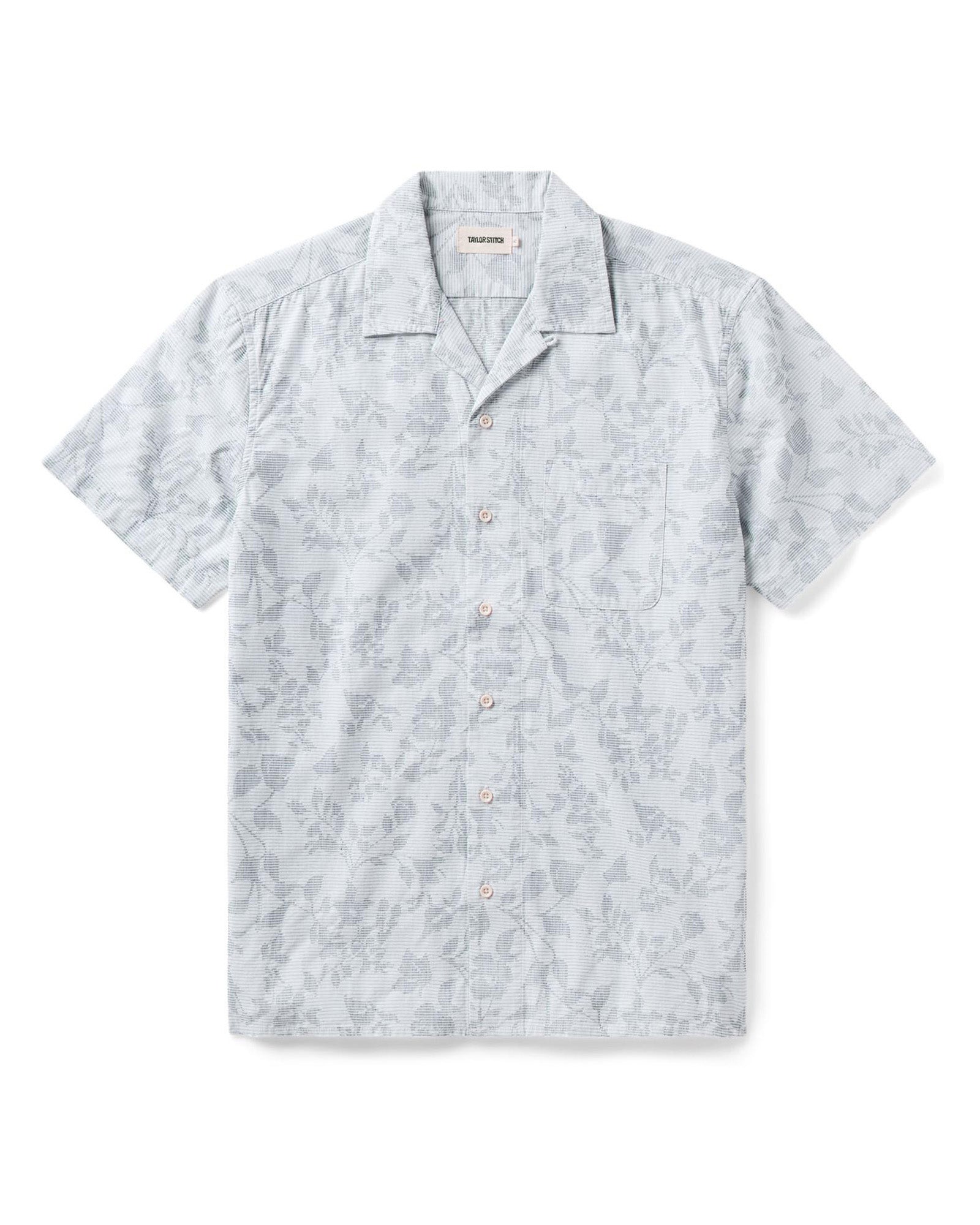 The Hawthorne Shirt in Sky Blue Floral Jacquard | Modern Menswear by yycbvcnbmmnbm