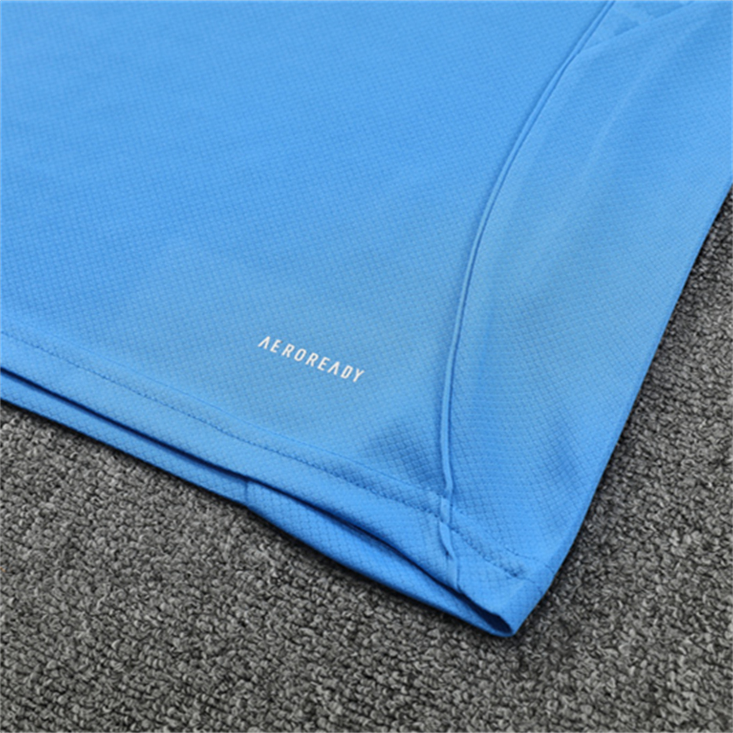 AlphaJersey-Real Madrid 25-26 Short-Sleeve Training Set - Sky Blue Top and Sky Blue Shorts