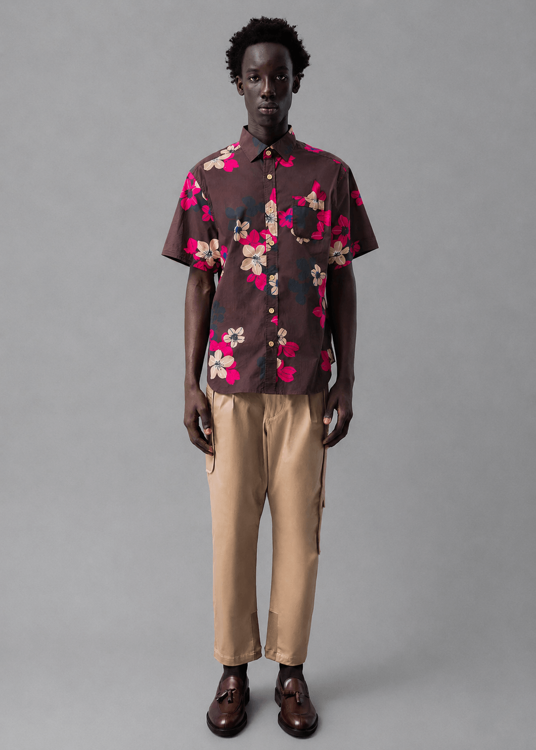 Poison Berry Print Shirt | Modern Menswear by yycbvcnbmmnbm