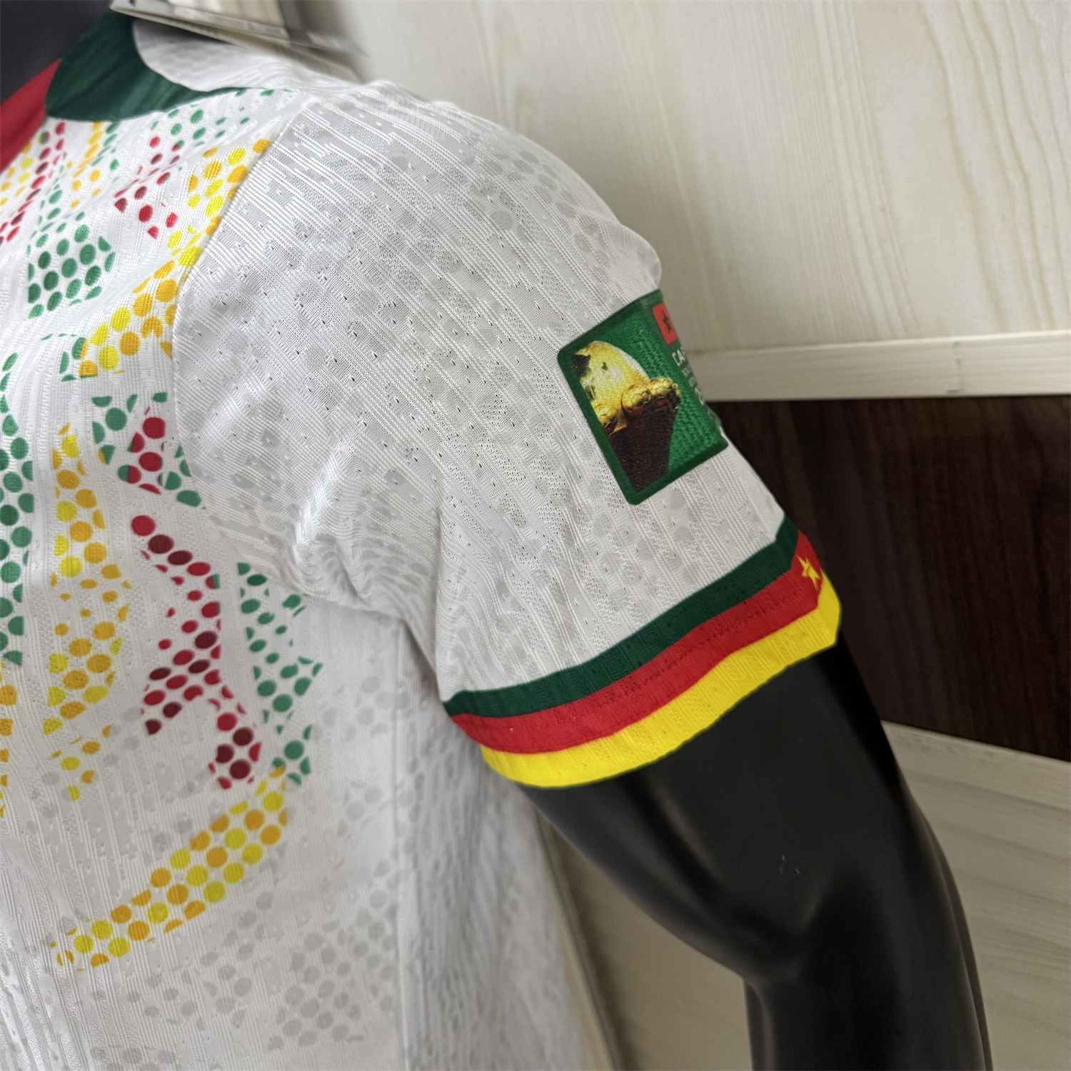 AlphaJersey-Cameroon 2026 Away White Jersey - Player Version