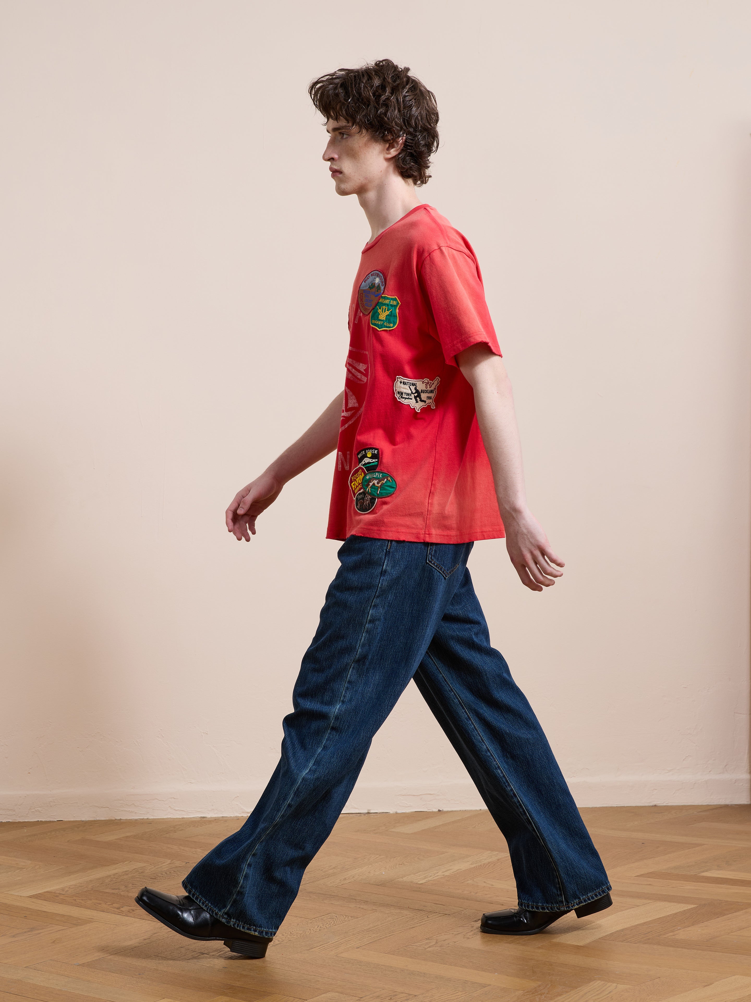 Patchwork Camp Tee | Modern Menswear by yycbvcnbmmnbm