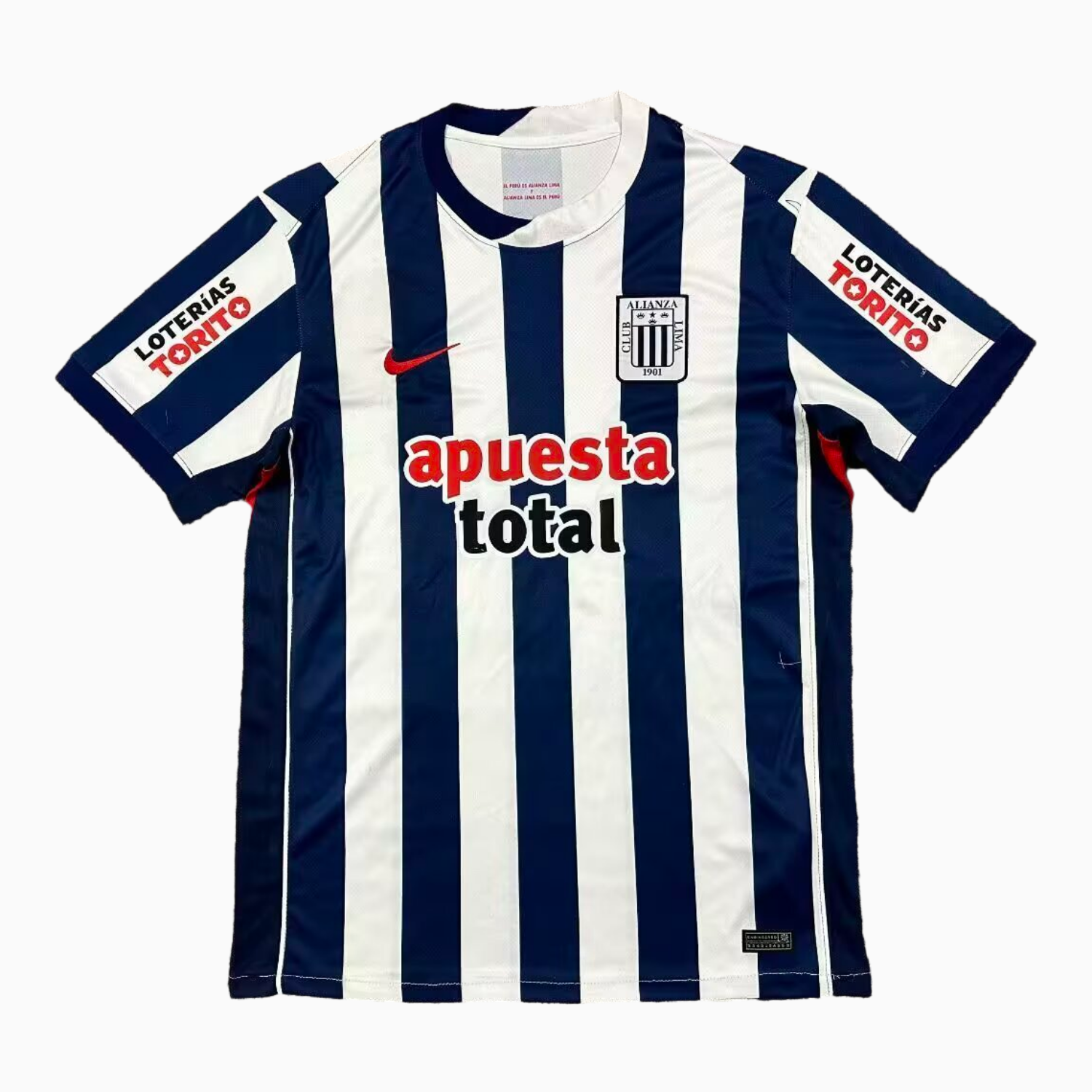 AlphaJersey-Alianza Lima 2026 Home Jersey - Fans Version