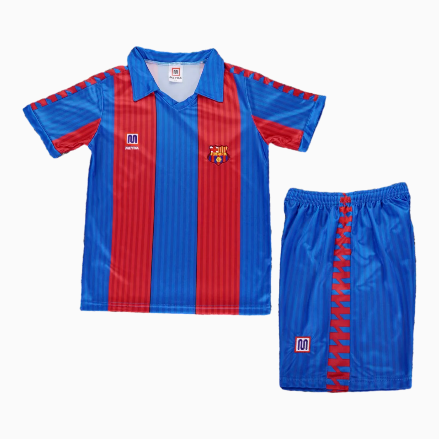 AlphaJersey-Retro Barcelona 1989-92 Home Kids Kit