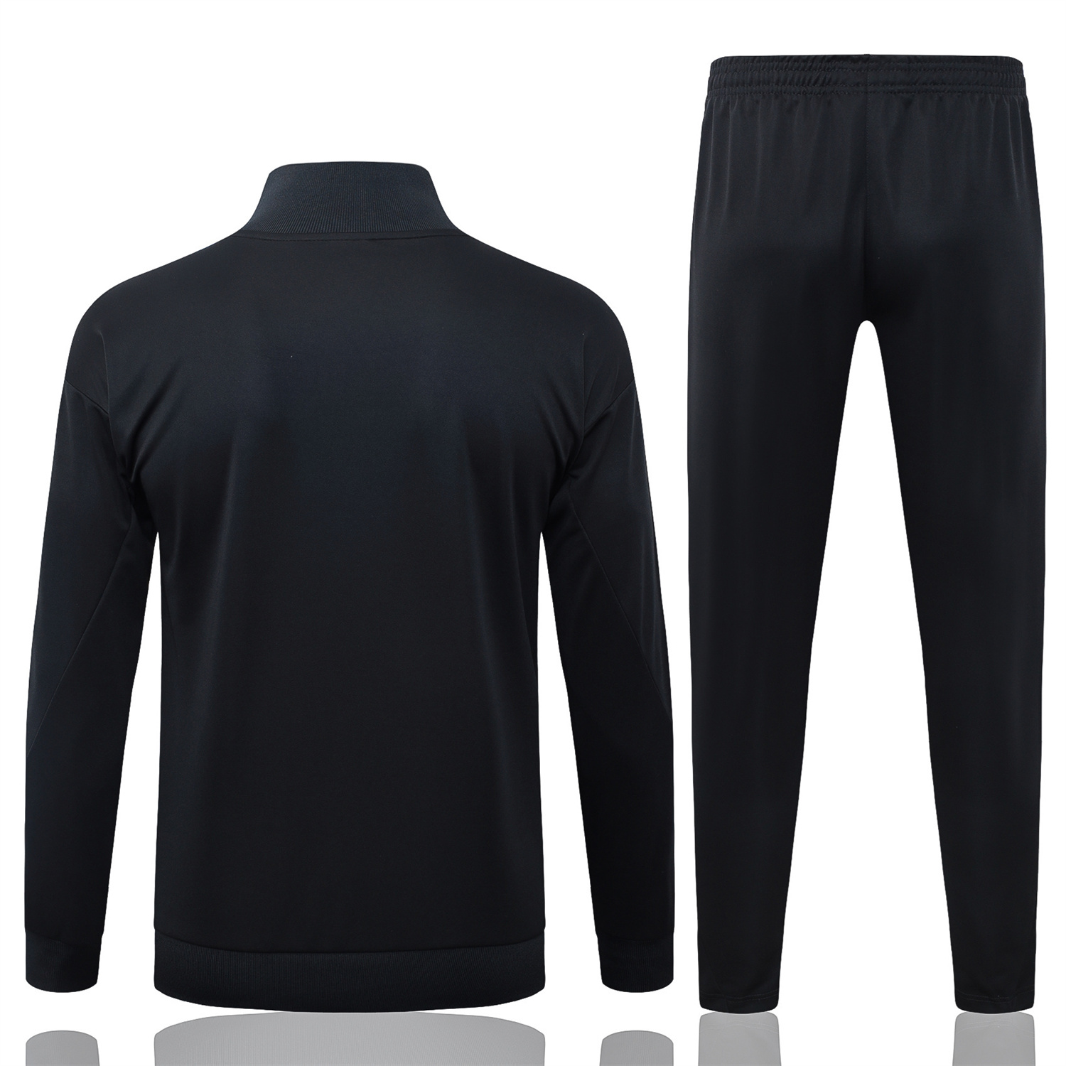 AlphaJersey-Paris Saint-Germain PSG 25-26 Jacket Training Tracksuit - Pure Black top & Pants