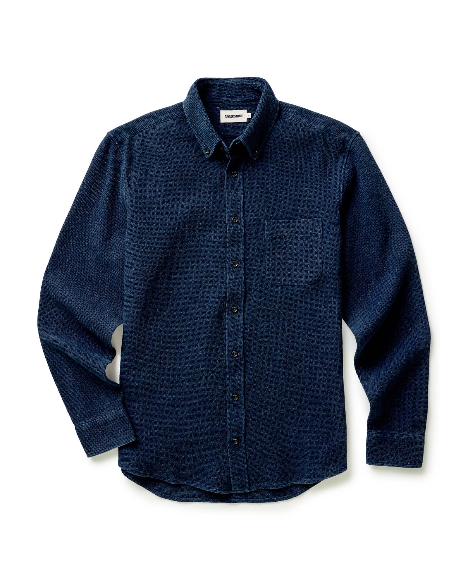 The Jack in Rinsed Indigo Waffle | Modern Menswear by yycbvcnbmmnbm