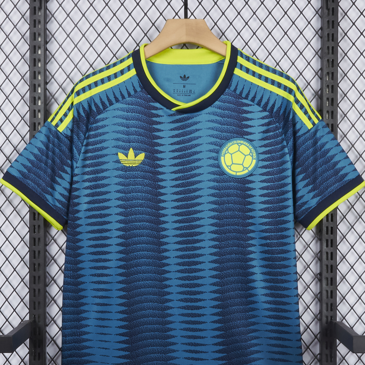 AlphaJersey-Colombia 2026 Away Blue Jersey - Fans Version