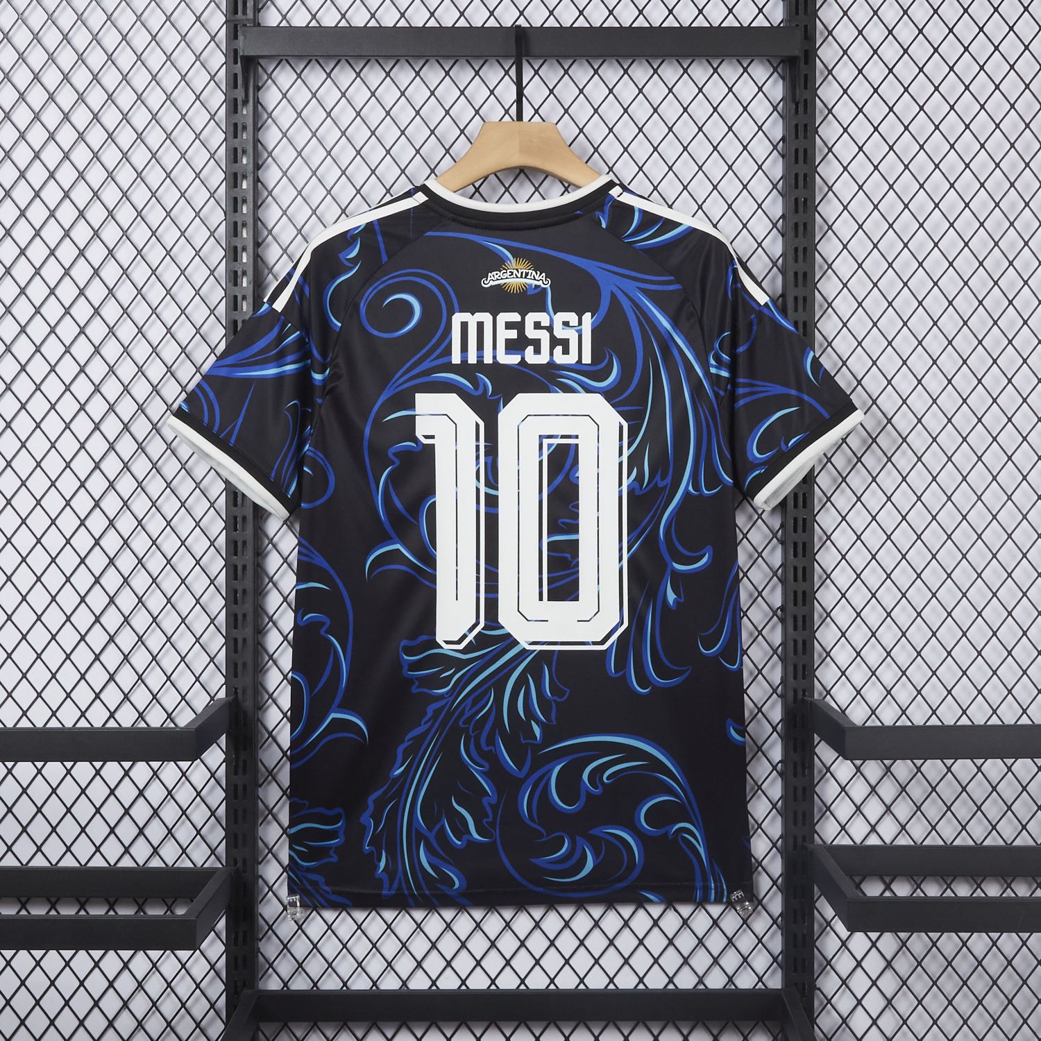 AlphaJersey-Argentina 2026 Away Deep Blue Jersey - Fans Version