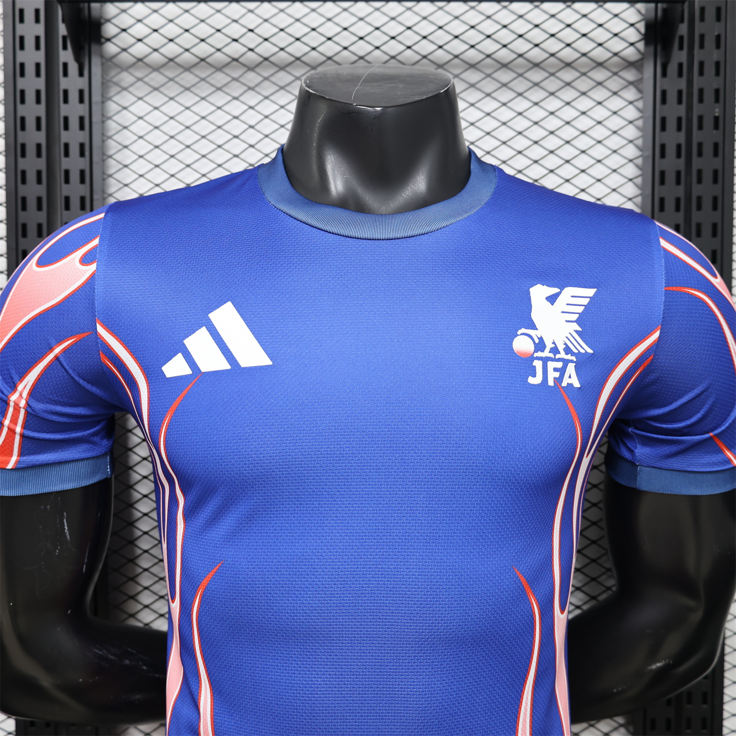 AlphaJersey-Japan 2026 Red Fire Blue Special Jersey - Player Version