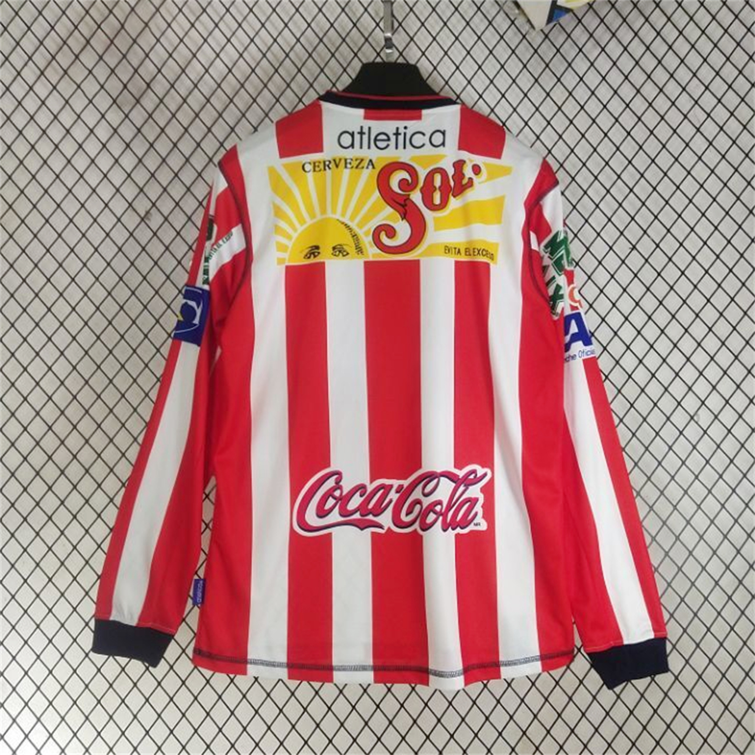 AlphaJersey-Retro Chivas de Guadalajara 2002-03 Home Long Sleeves Jersey