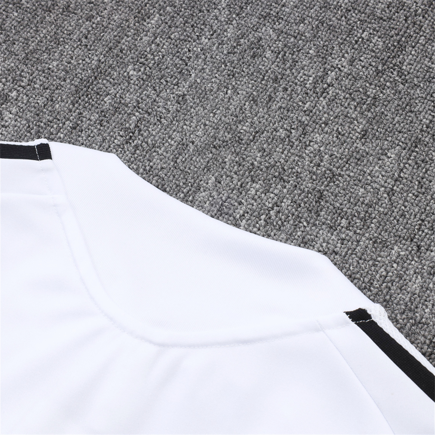 AlphaJersey-Germany 2026 Windbreaker Training Set - White Top and Black Pants