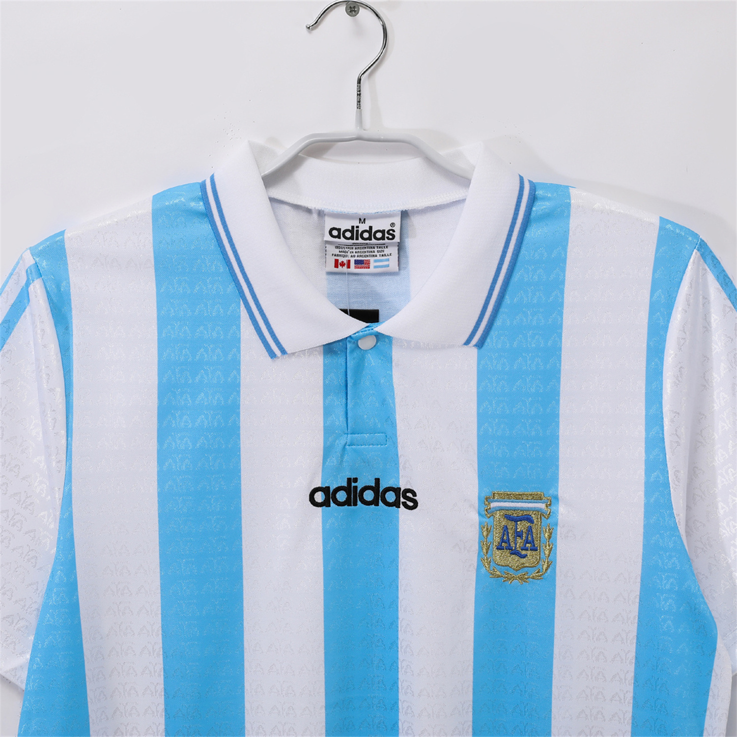 AlphaJersey-Retro Argentina 1994 Home Jersey