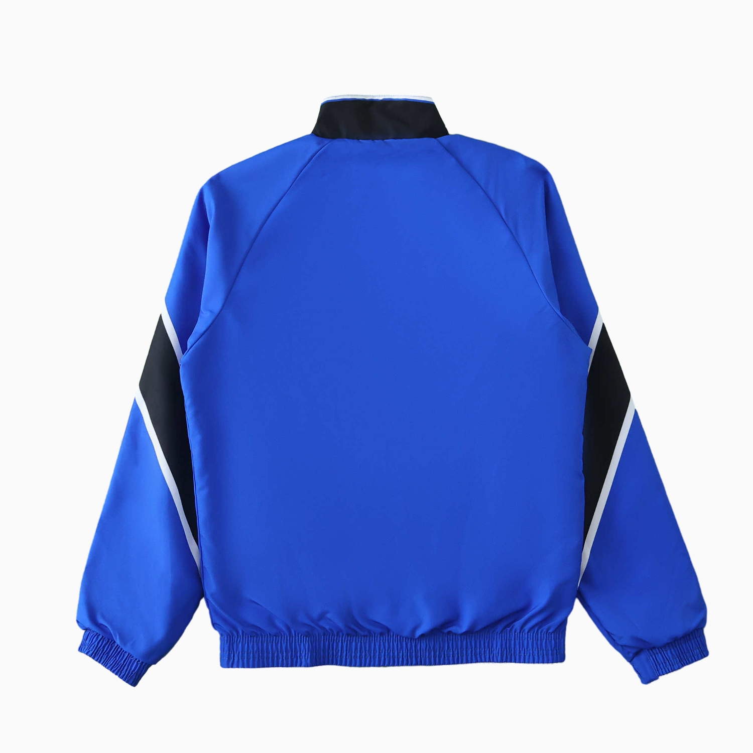 AlphaJersey-Retro Manchester United 1996 Double Sided Reversible Windbreaker - Blue & Green