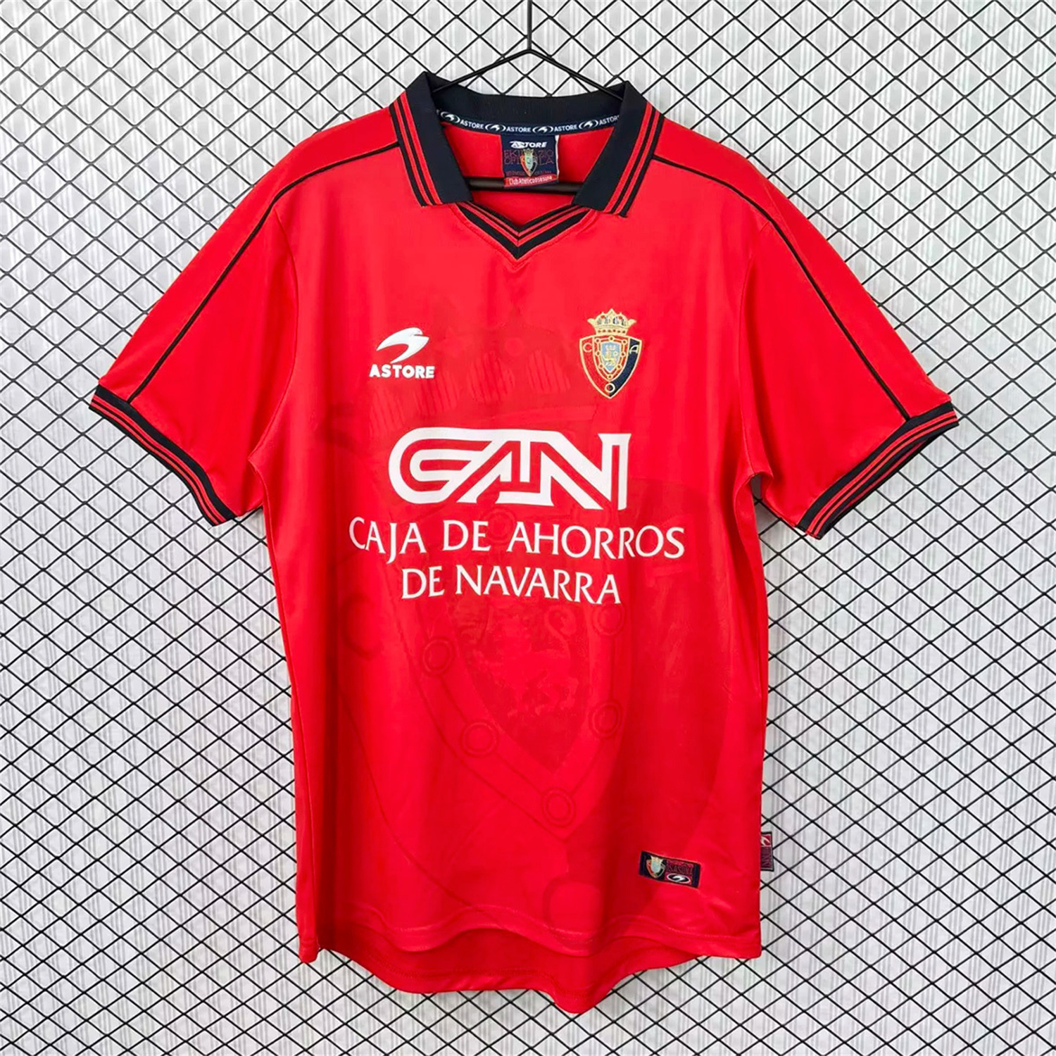 AlphaJersey-Retro Osasuna 1998-99 Home Jersey