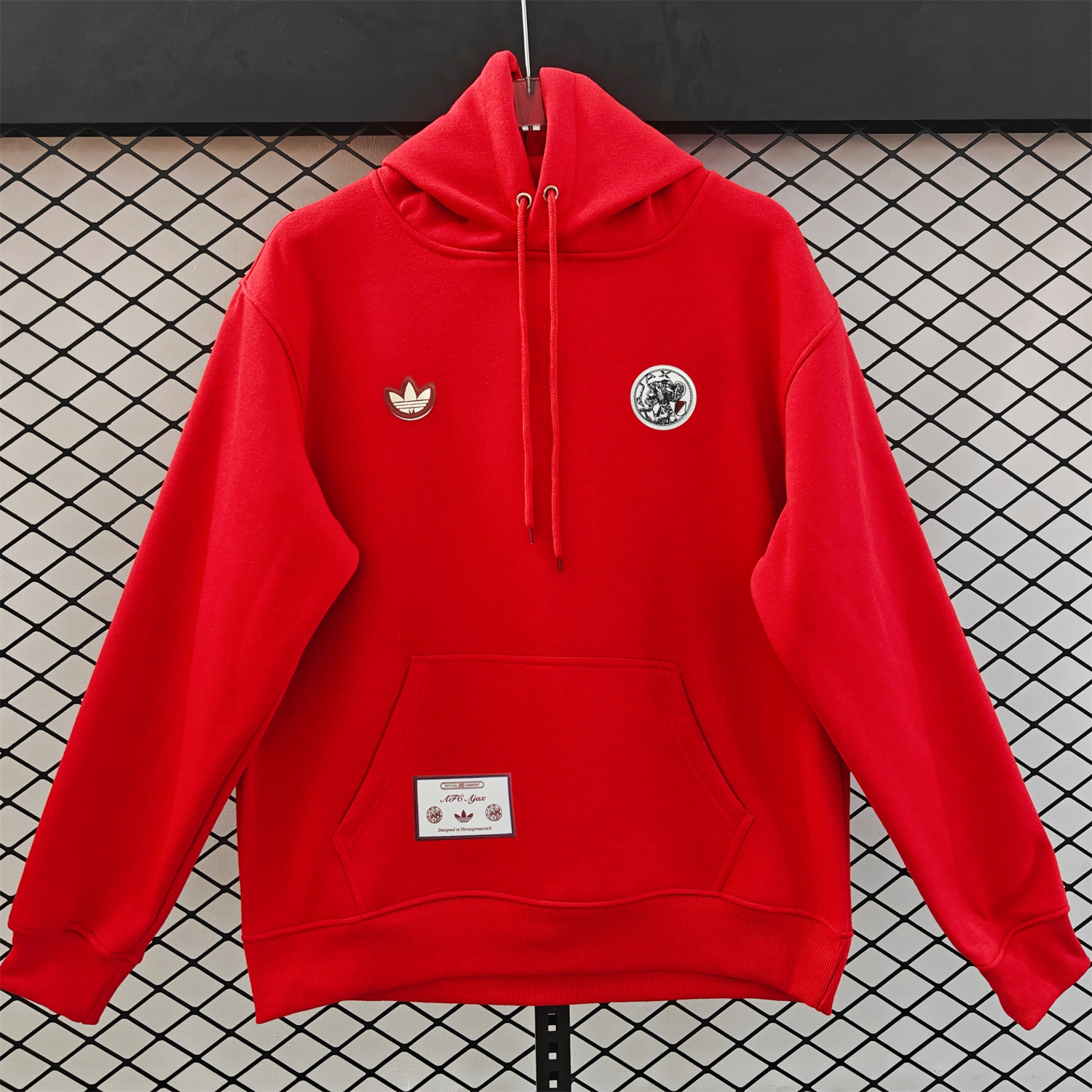 AlphaJersey-Ajax 25-26 Originals Terrace Icon Unisex Pullover Hoodie
