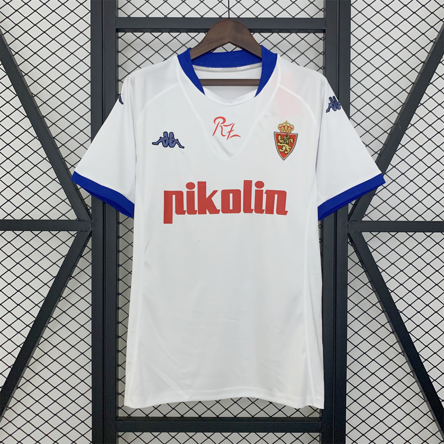 AlphaJersey-Retro Real Zaragoza 2001-02 Home Jersey