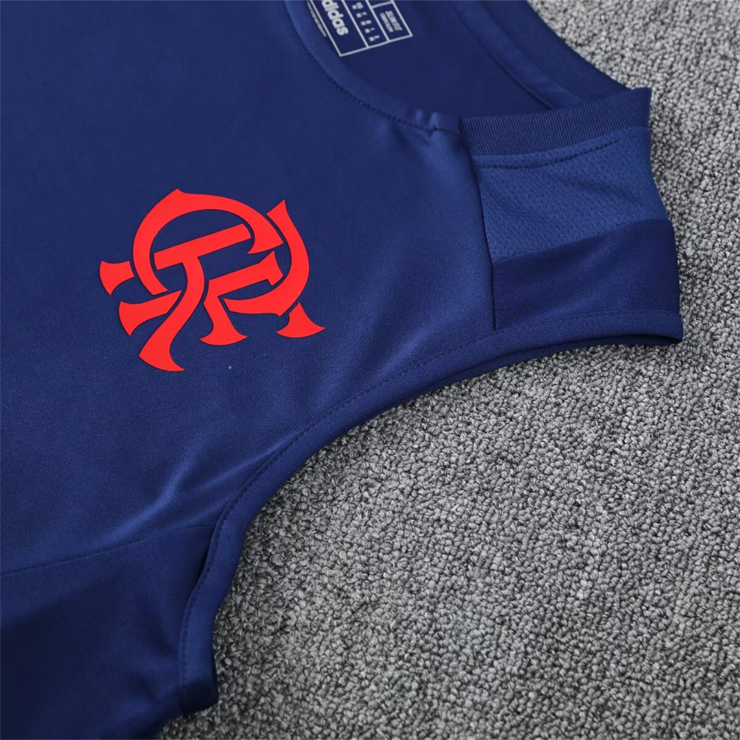 AlphaJersey-Flamengo 25-26 Vest Training Set - Royal Blue With Royal Blue