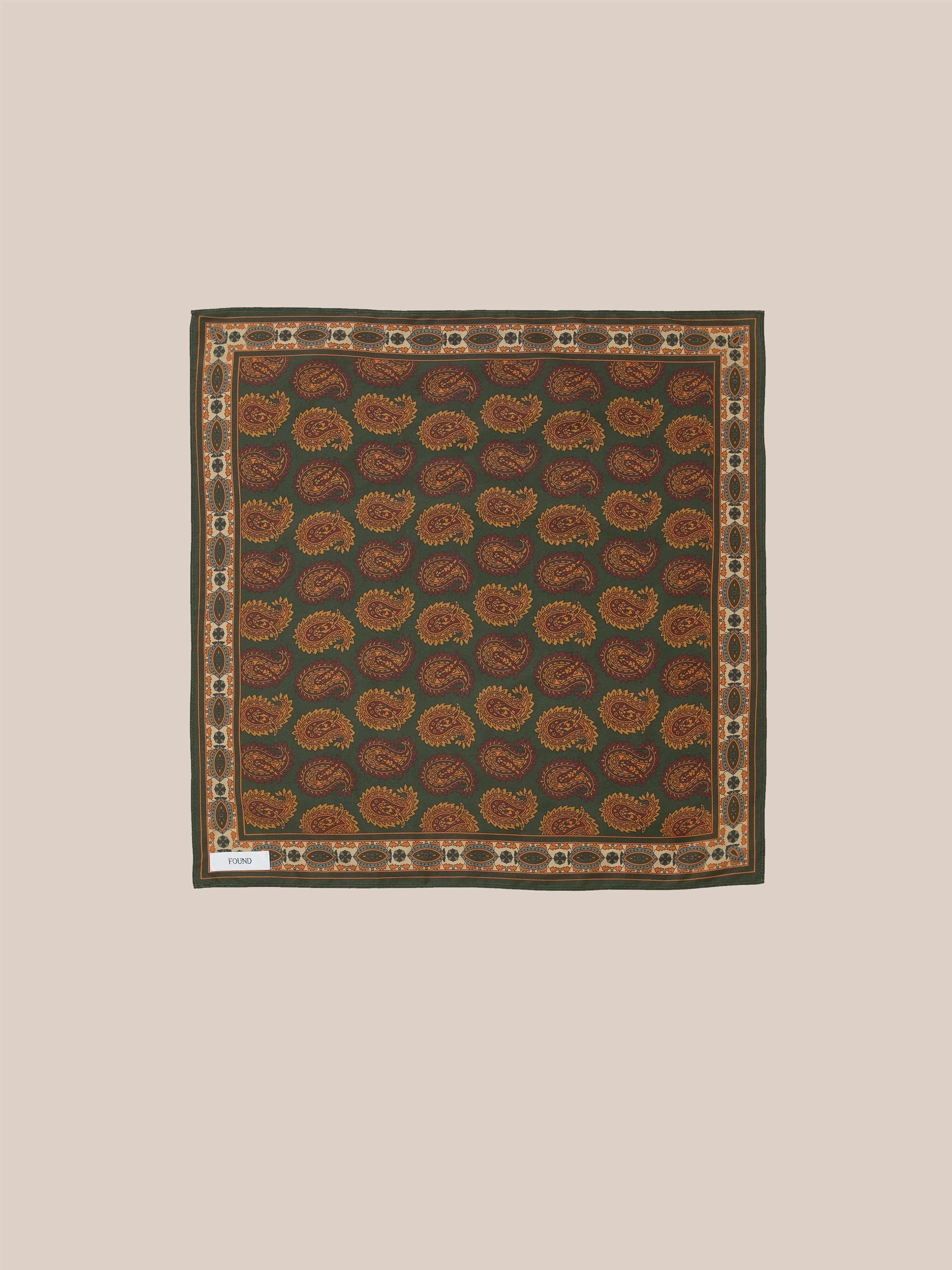 Paisley Forest Bandana | Modern Menswear by yycbvcnbmmnbm