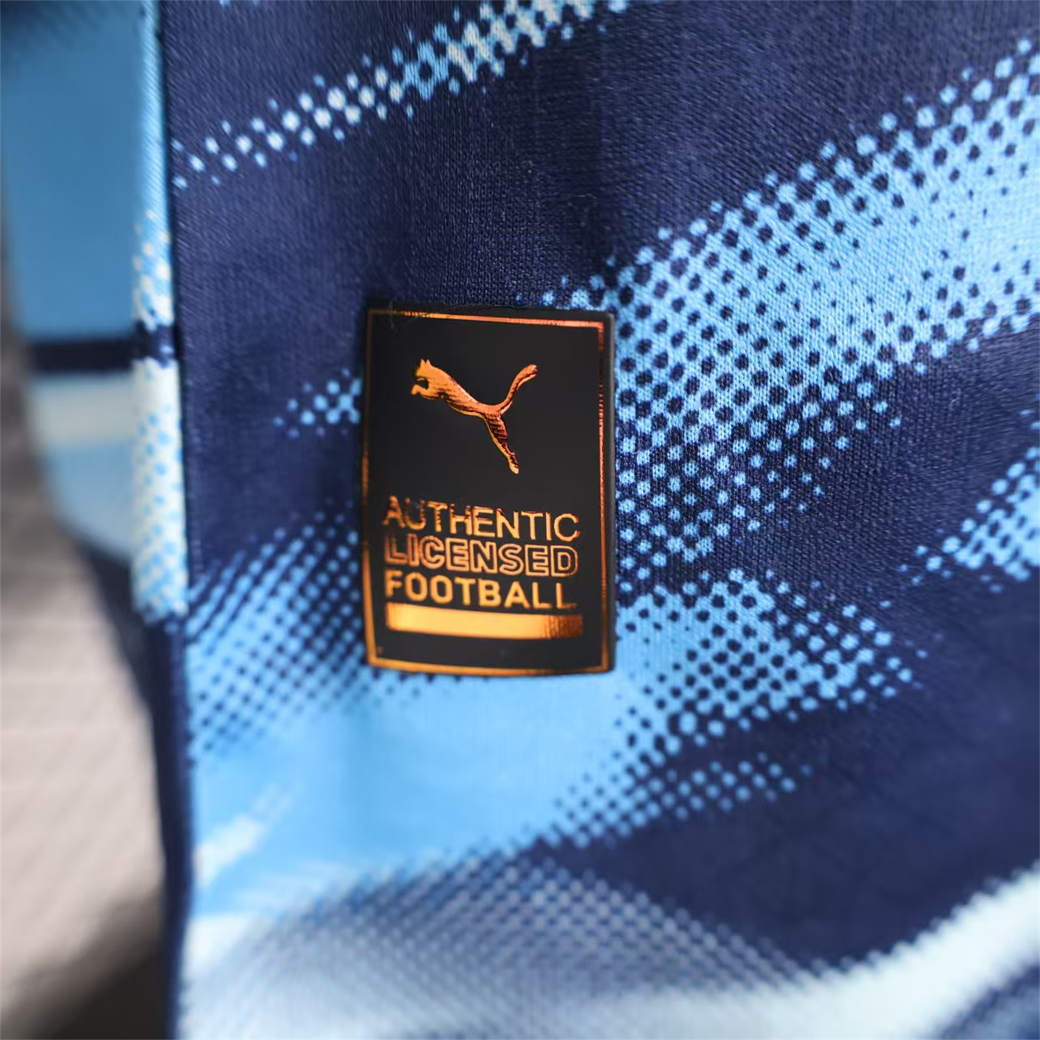 AlphaJersey-Marseille 25-26 Blue Gradient Training Jersey - Player Version