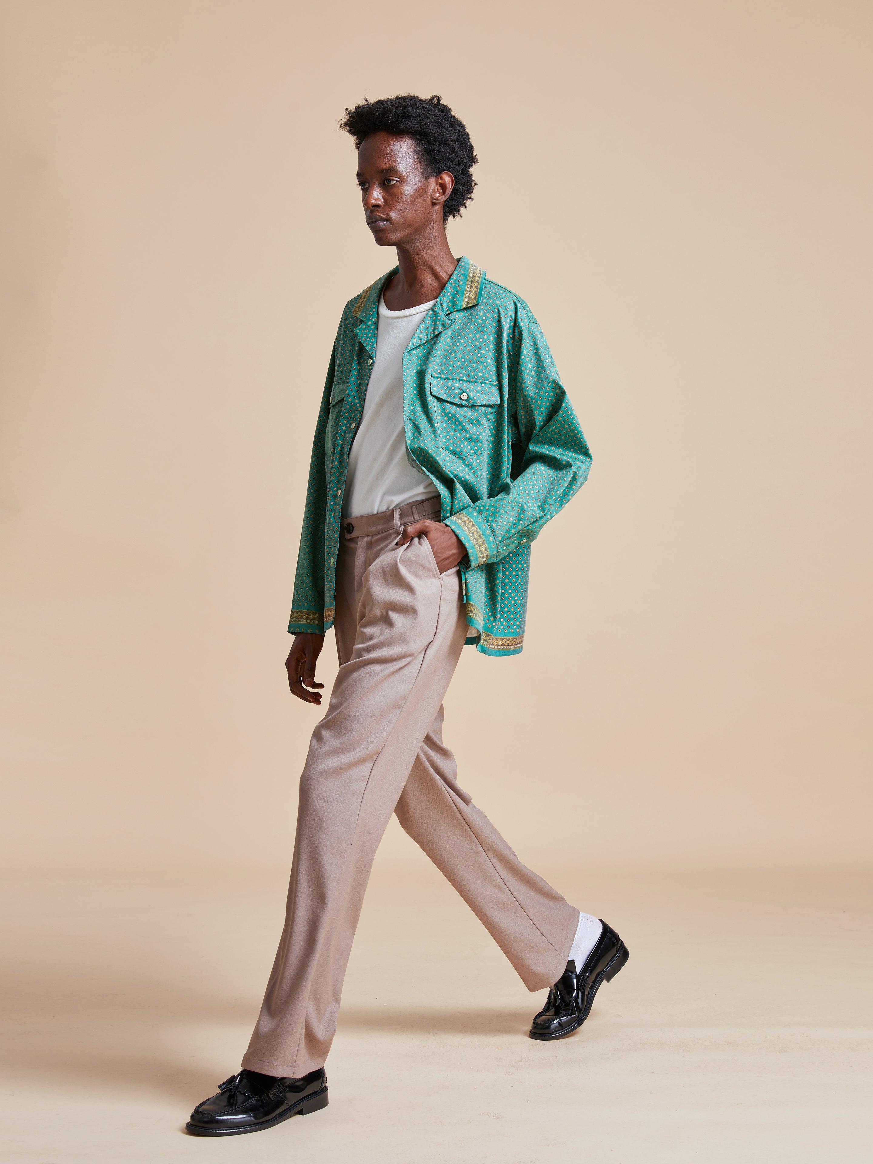 Arbor Long Sleeve Camp Shirt | Modern Menswear by yycbvcnbmmnbm
