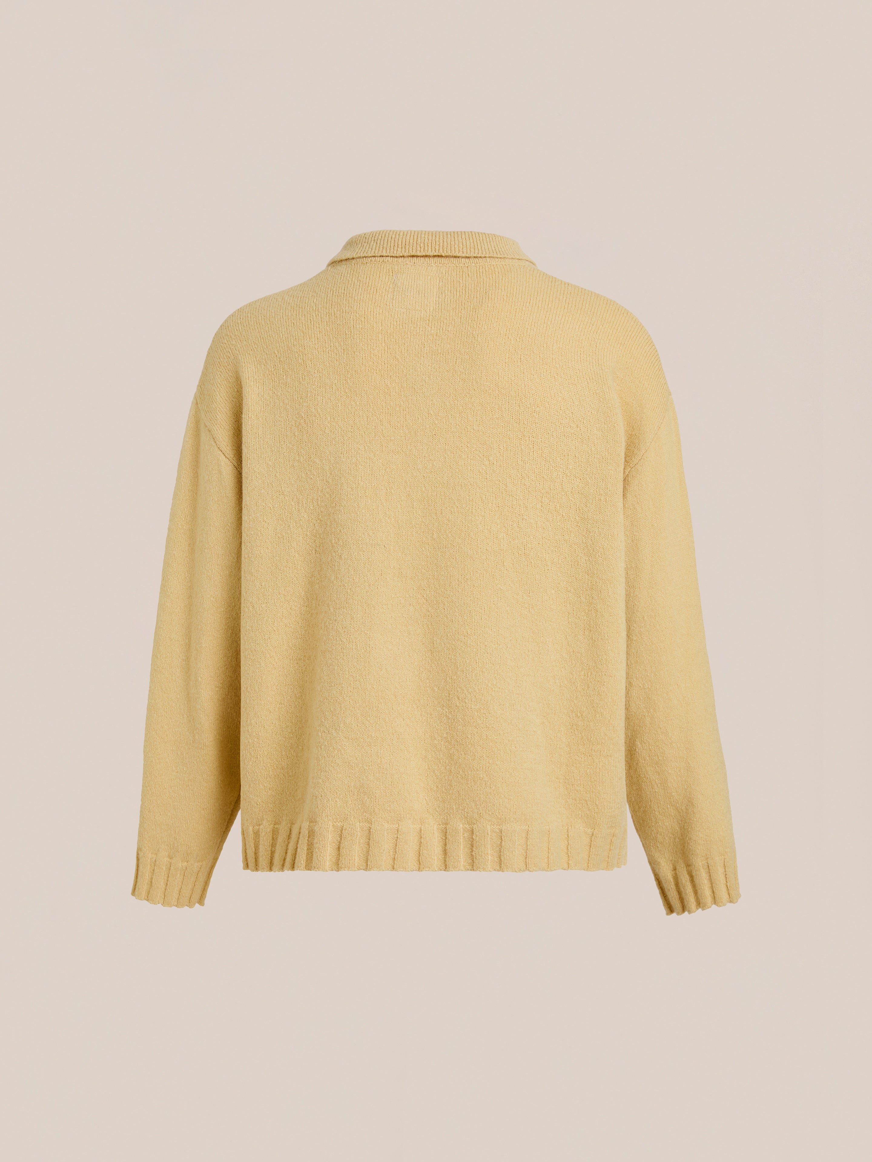 Knit LS Polo Sweater | Modern Menswear by yycbvcnbmmnbm