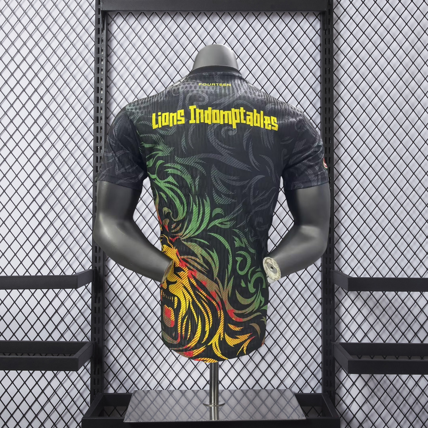 AlphaJersey-Cameroon 2026 Black Special Jersey - Player Version