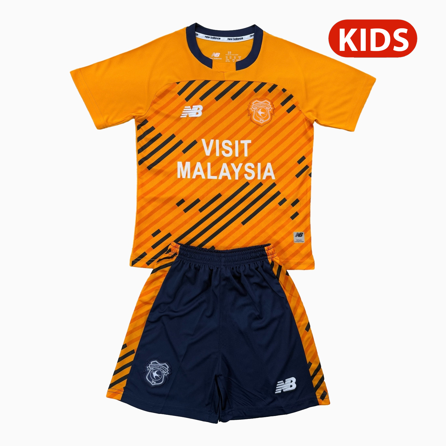 AlphaJersey-Cardiff City 25-26 Third Kids Kit