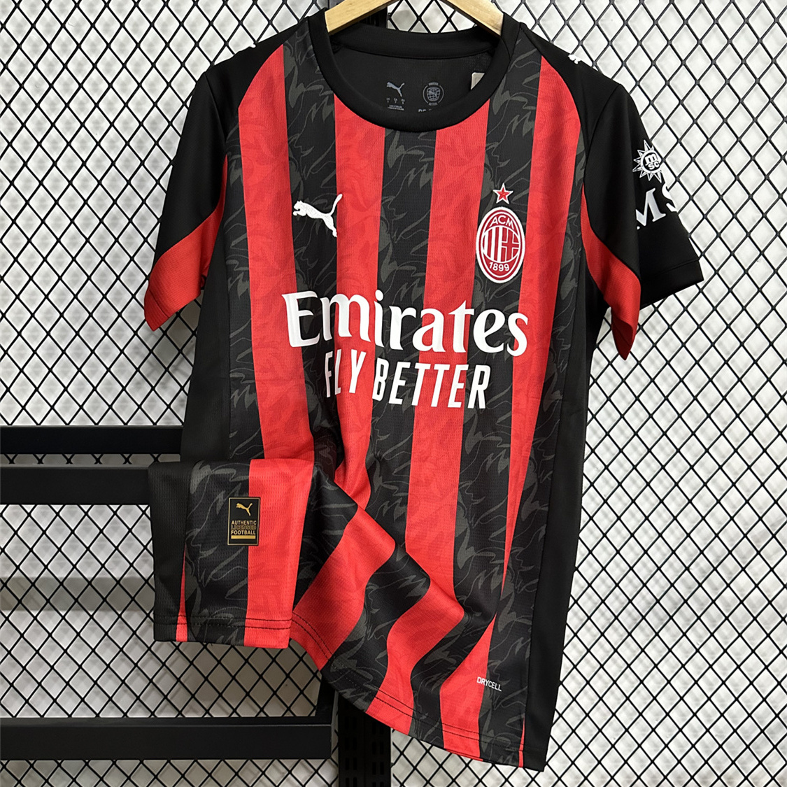 AlphaJersey-AC Milan 25-26 Home Jersey - Fans Version