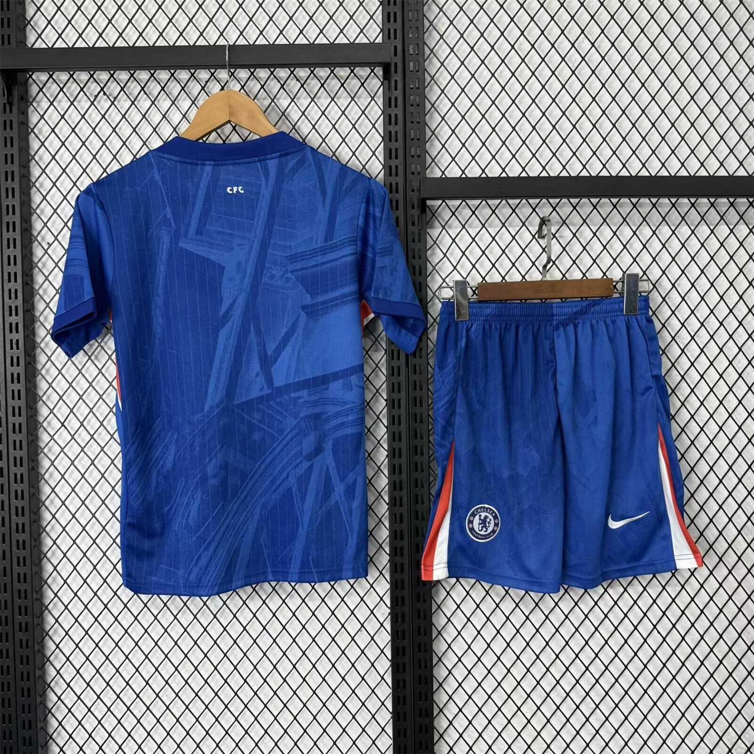 AlphaJersey-C.H.E.L.S.E.A 25-26 Home Unsponsored Blue Kids Kit