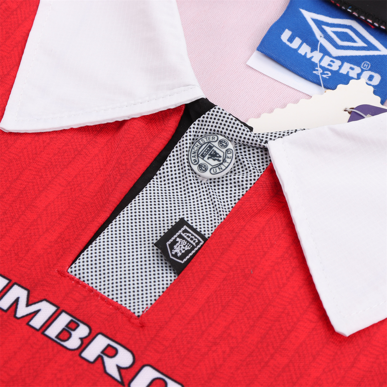 AlphaJersey-Retro Manchester United 1996-97 Home Kids Kit