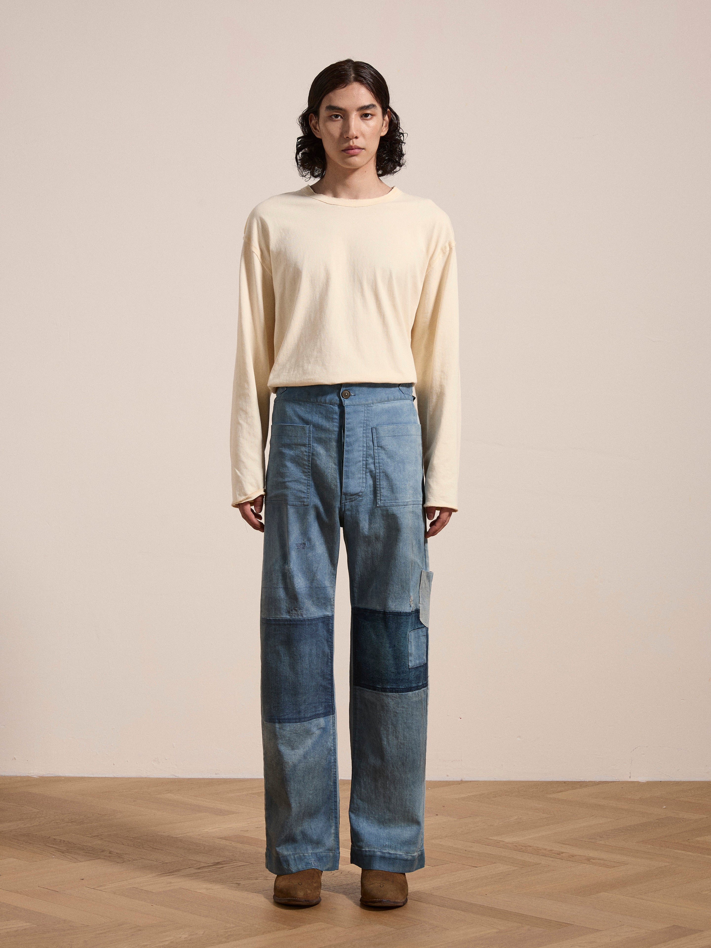 Multi Patch Painters Work Pants | Modern Menswear by yycbvcnbmmnbm