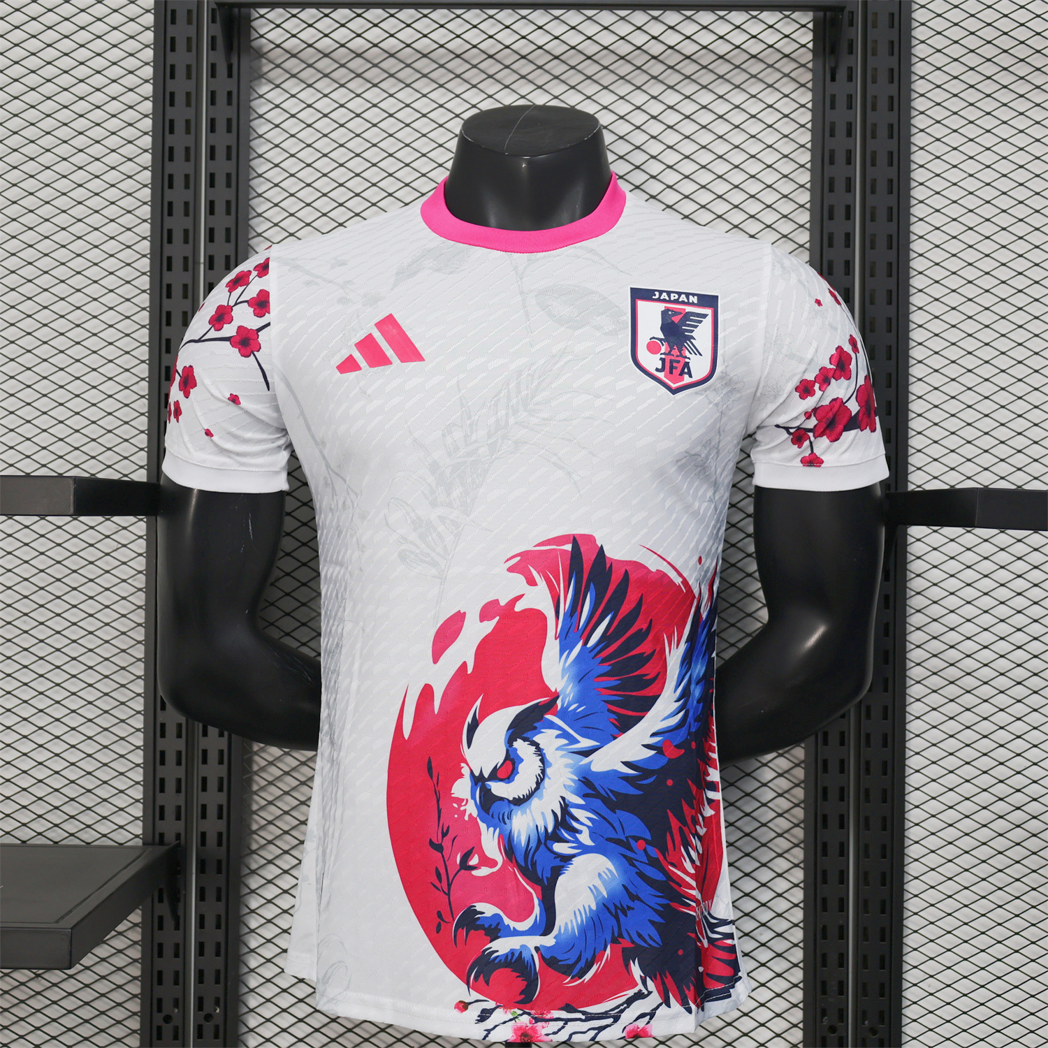 AlphaJersey-Japan 25-26 Blue Owl White Special Jersey - Player Version