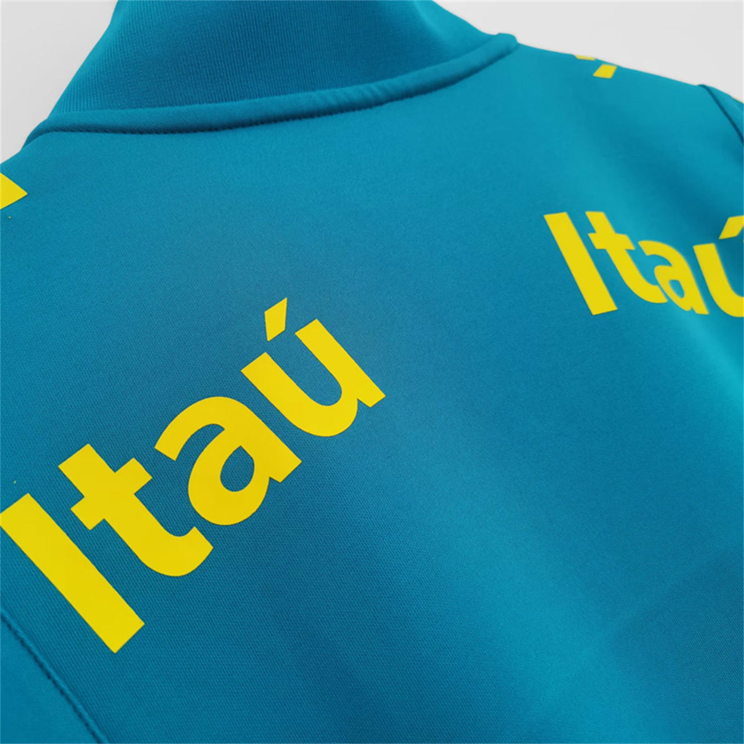 AlphaJersey-Retro Brazil 2022 Lake Blue Windbreaker