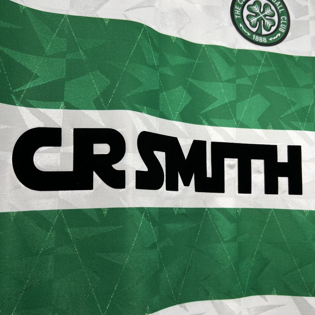 AlphaJersey-Retro Celtic 1989-91 Home Stadium Jersey