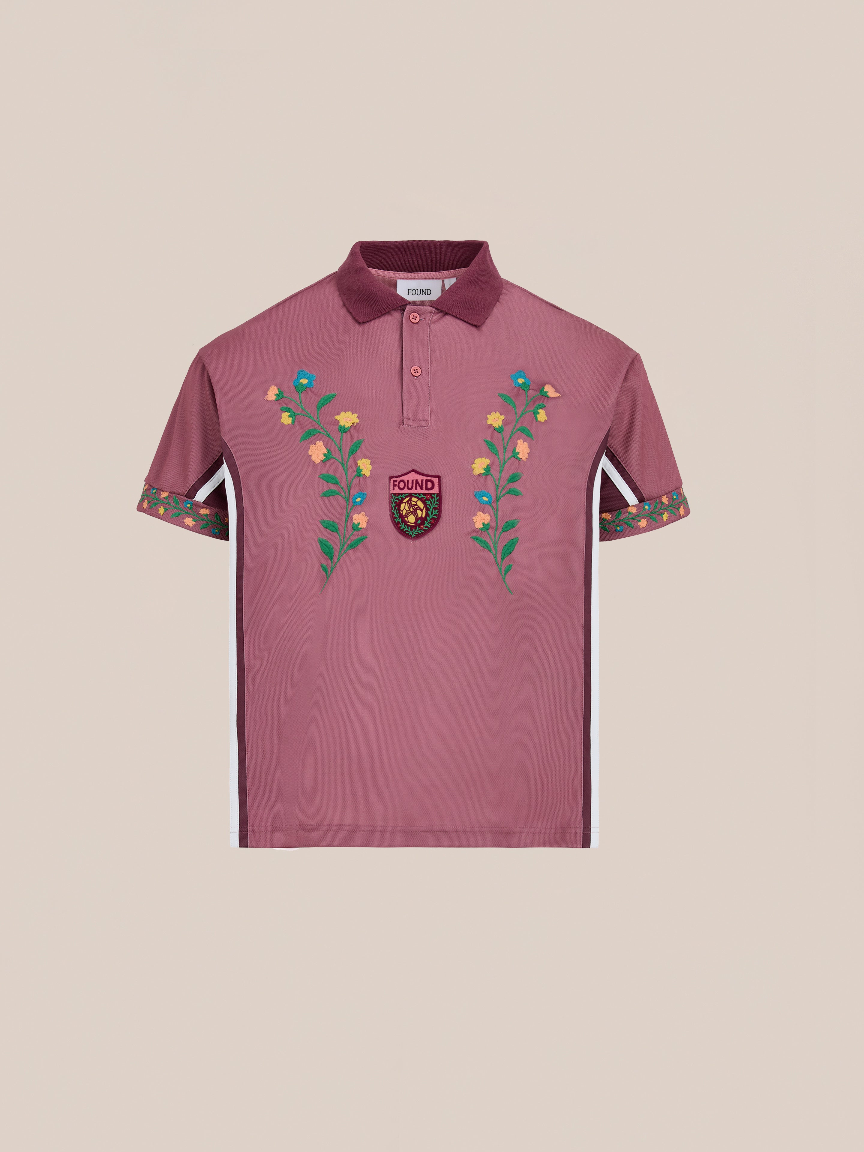 Floral Polo Jersey | Modern Menswear by yycbvcnbmmnbm