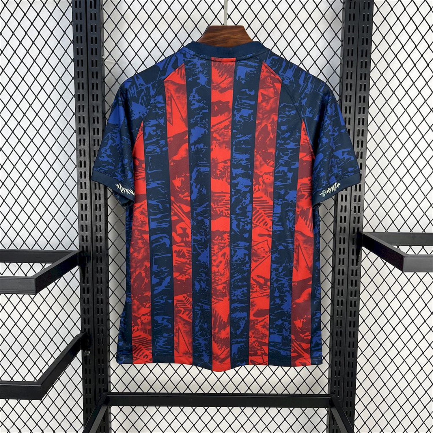 AlphaJersey-Barcelona 25-26 Red & Blue Random Graffiti Pattern Jersey - Fans Version