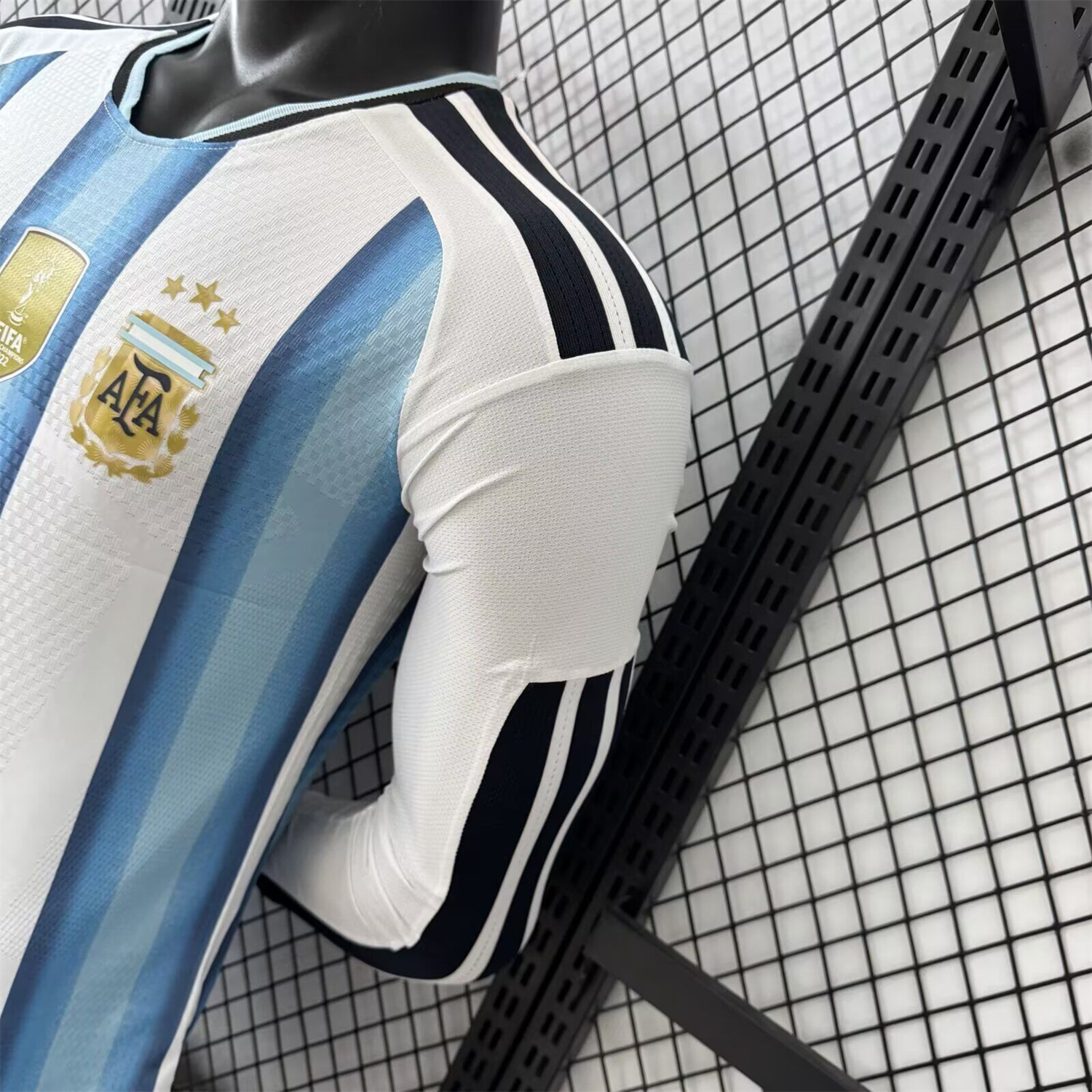AlphaJersey-Argentina 2026 Home Long Sleeves Jersey - Player Version
