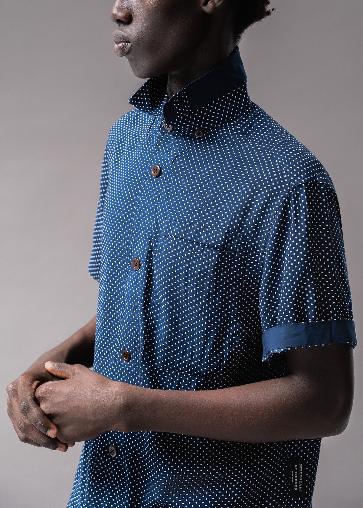 Silk Blend Polka Dot | Modern Menswear by yycbvcnbmmnbm
