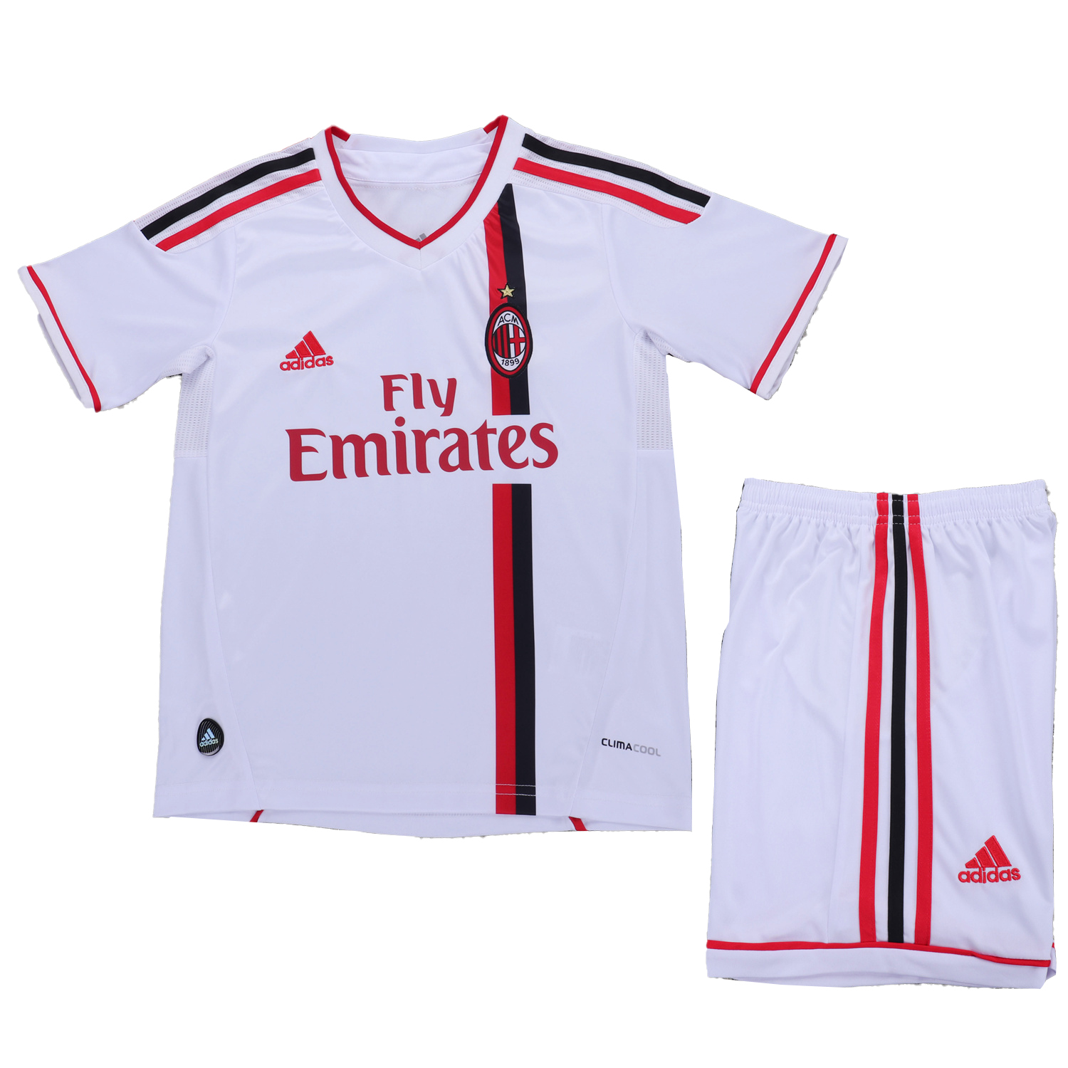 AlphaJersey-Retro AC Milan 2011-12 Away Kids Kit