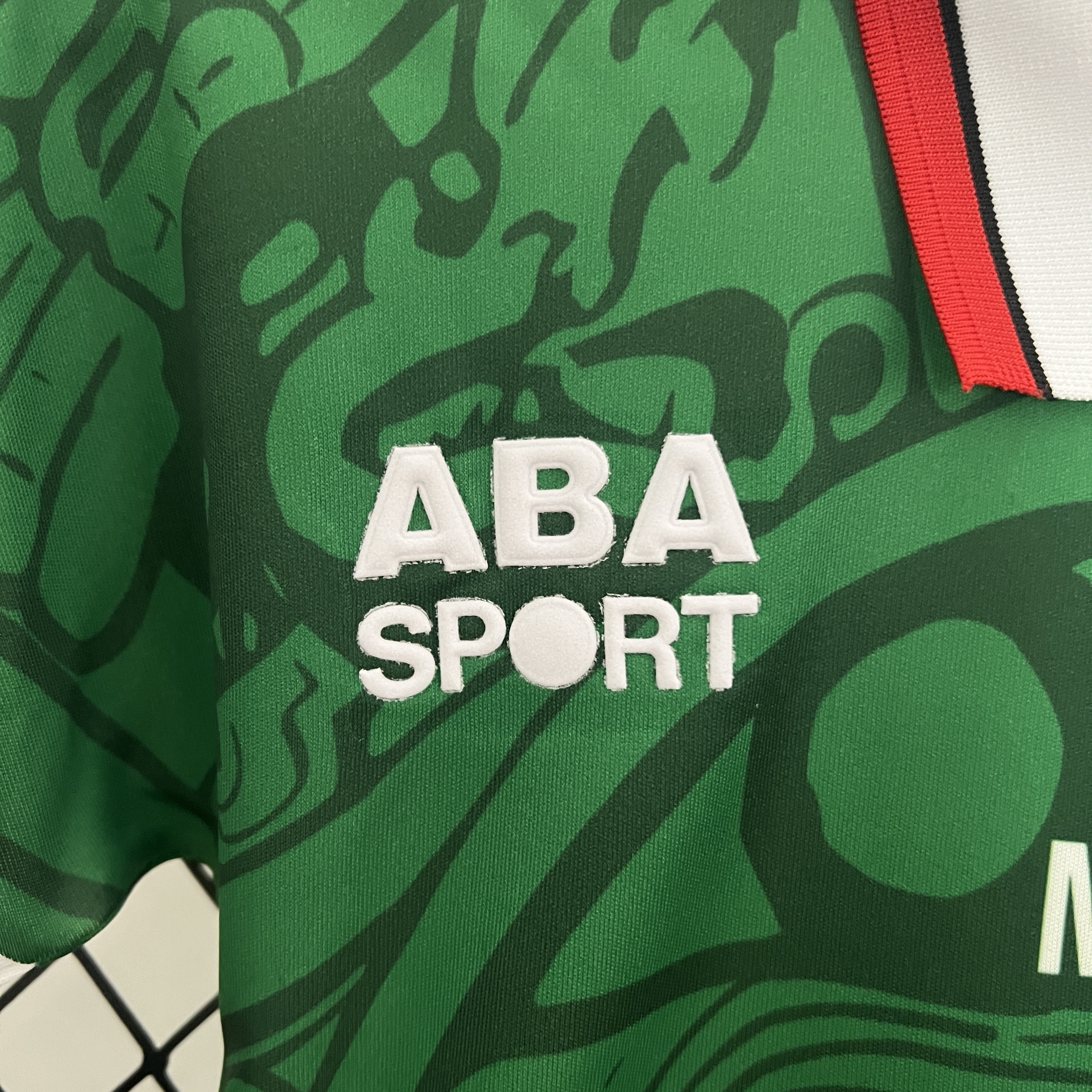 AlphaJersey-Retro Mexico 1998 Home Stadium Kids Kit